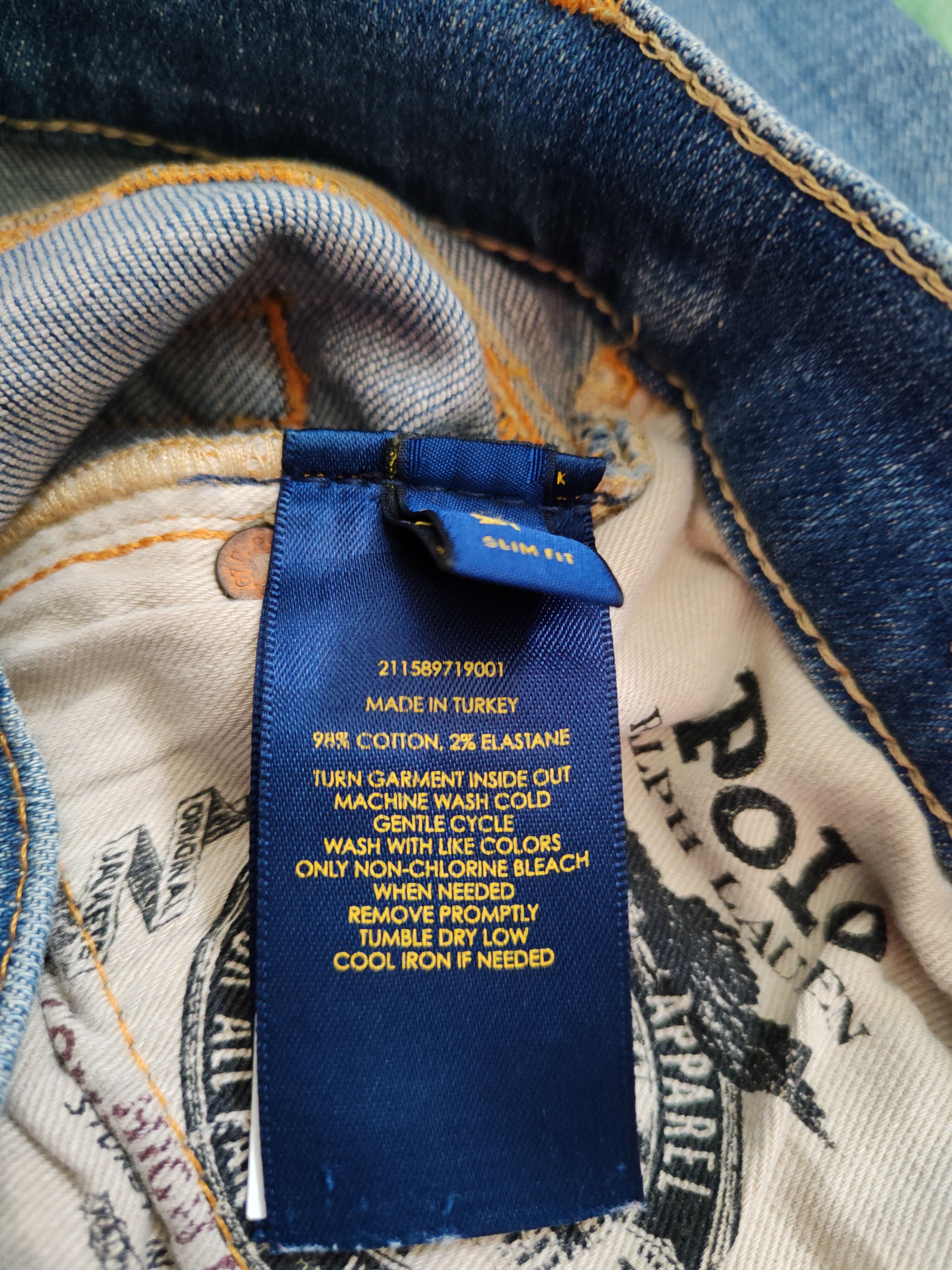 Polo Ralph Lauren Polo Ralph Lauren rework reconstruct patchwork Denim #5158DL Size US 28 / EU 44 - 14 Thumbnail