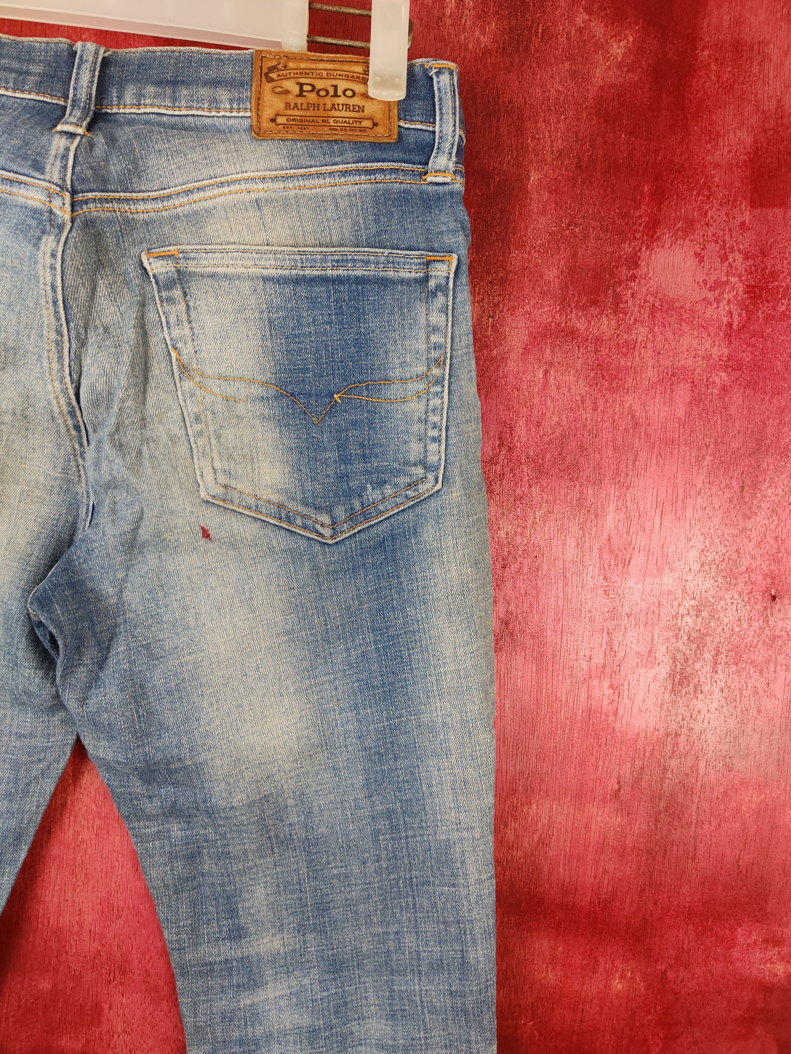 Polo Ralph Lauren Polo Ralph Lauren rework reconstruct patchwork Denim #5158DL Size US 28 / EU 44 - 12 Thumbnail
