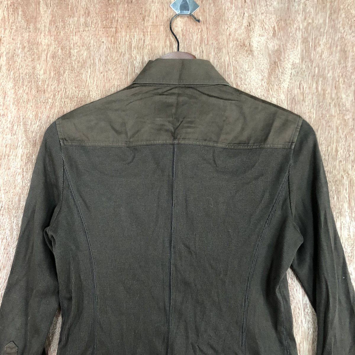 Burberry DLL Burberry Brown Shirt button ups corduroy shirt #1679 Size S / US 4 / IT 40 - 12 Thumbnail