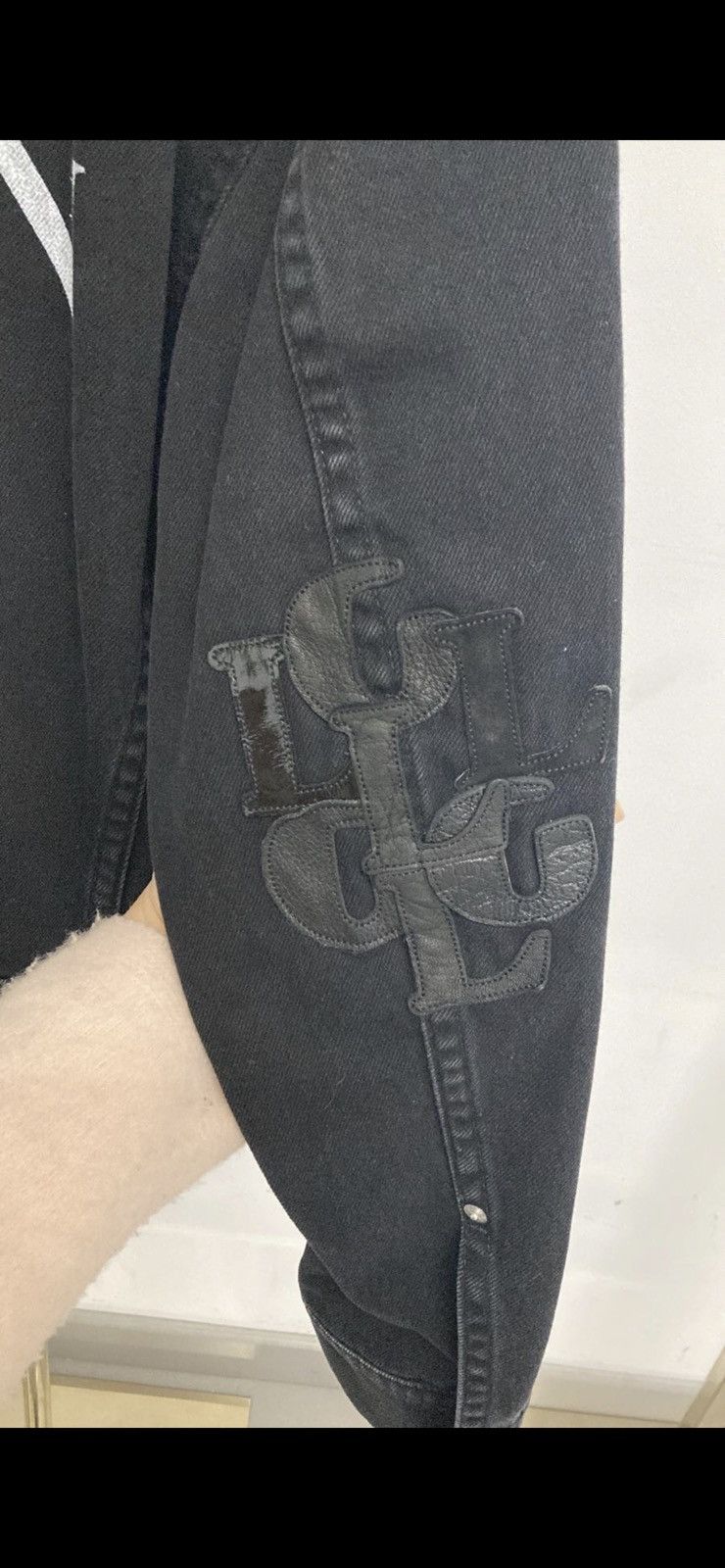 Gallery Dept. × Lanvin *RARE* Gallery Dept. x Lanvin Denim Logo Jacket Size US L / EU 52-54 / 3 - 5 Thumbnail