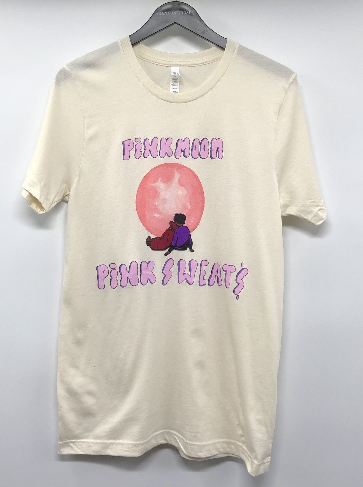 Band Tees Pink Sweats 2022 Pink Moon Music Tour Beige T-Shirt Medium Size US M / EU 48-50 / 2 - 1 Thumbnail