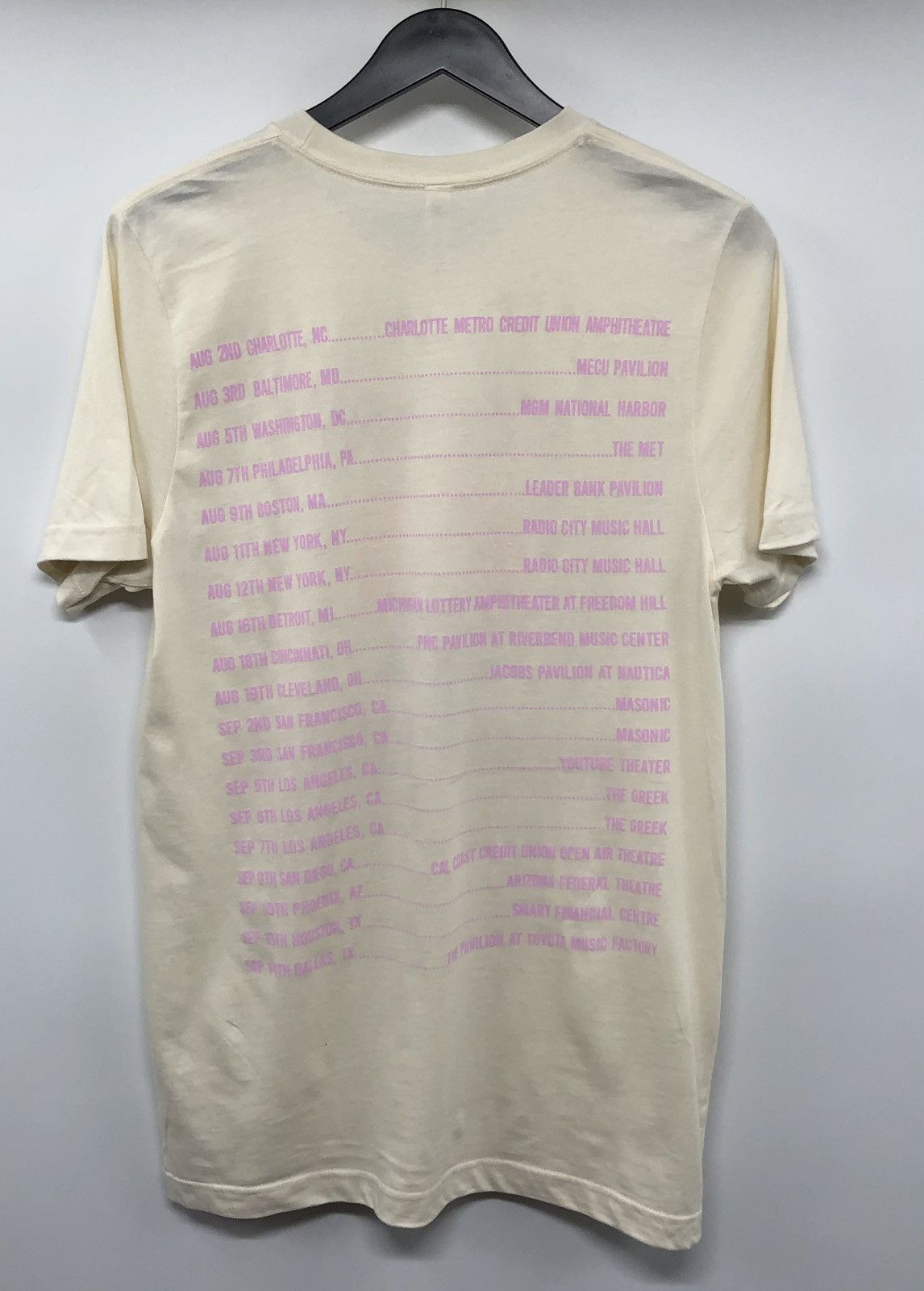 Band Tees Pink Sweats 2022 Pink Moon Music Tour Beige T-Shirt Medium Size US M / EU 48-50 / 2 - 8 Thumbnail
