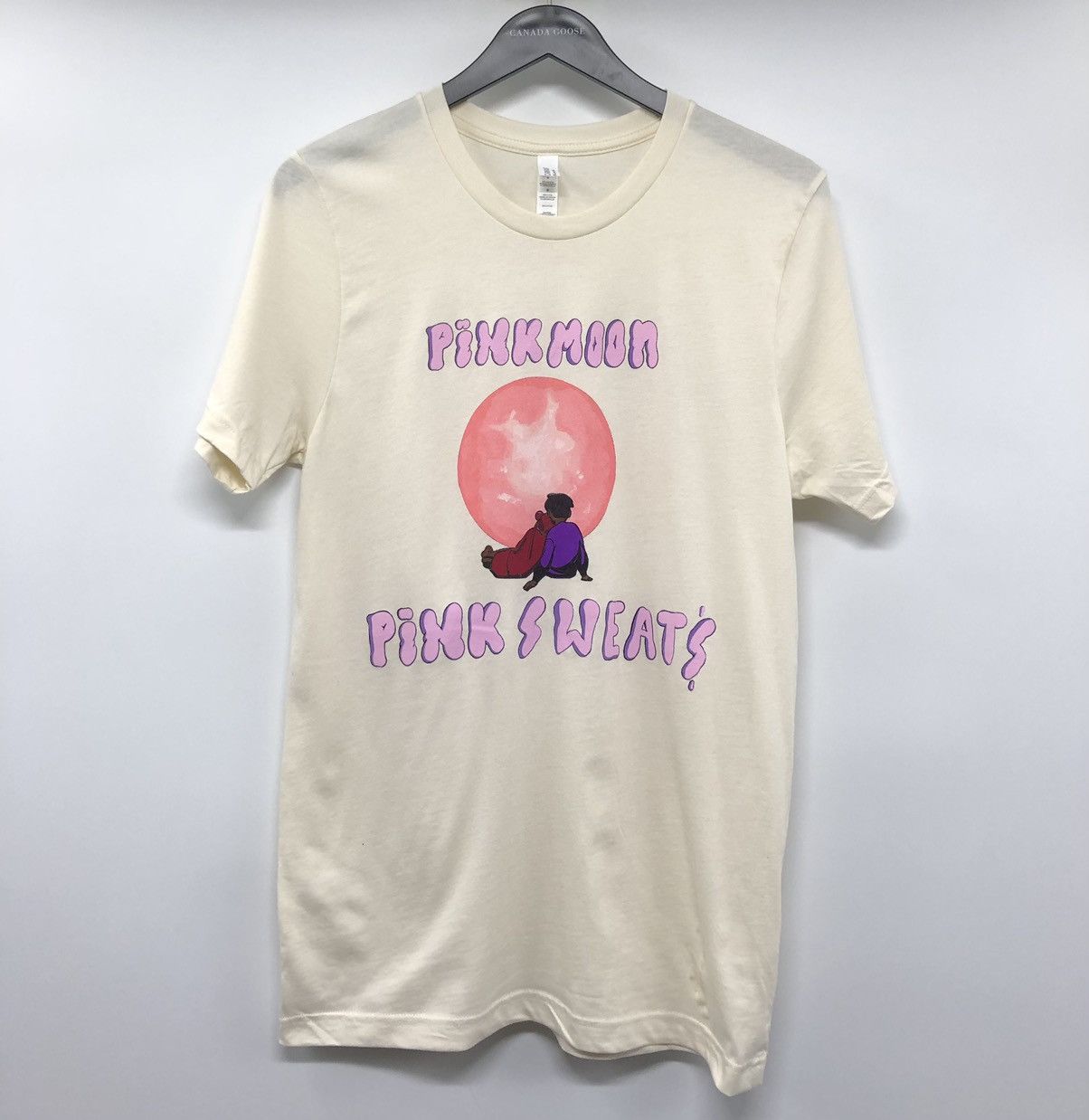 Band Tees Pink Sweats 2022 Pink Moon Music Tour Beige T-Shirt Medium Size US M / EU 48-50 / 2 - 7 Thumbnail