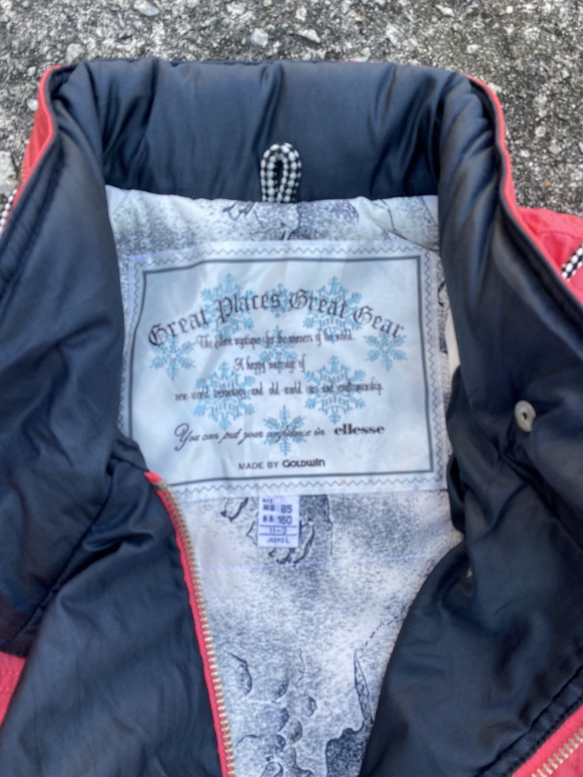 Ellesse × Goldwin Vintage ELLESSE Ski Jacket Made by Goldwin Size L / US 10 / IT 46 - 5 Thumbnail
