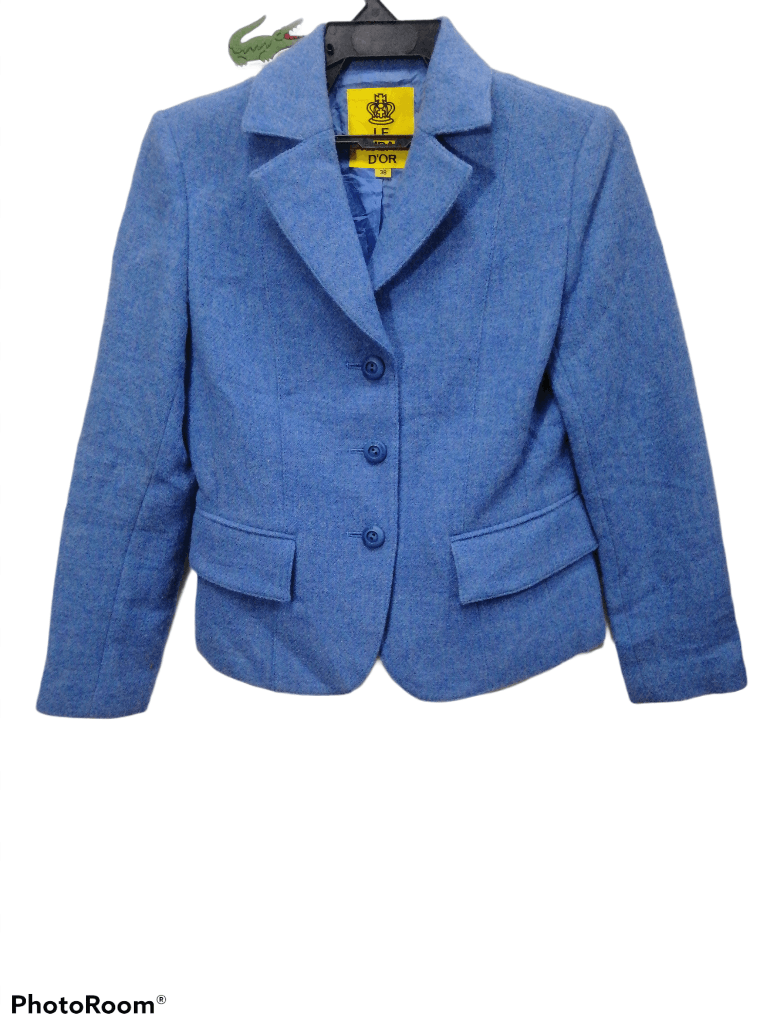 image of Harris Tweed X Le Ruban D'or in Light Blue, Women's (Size Small)