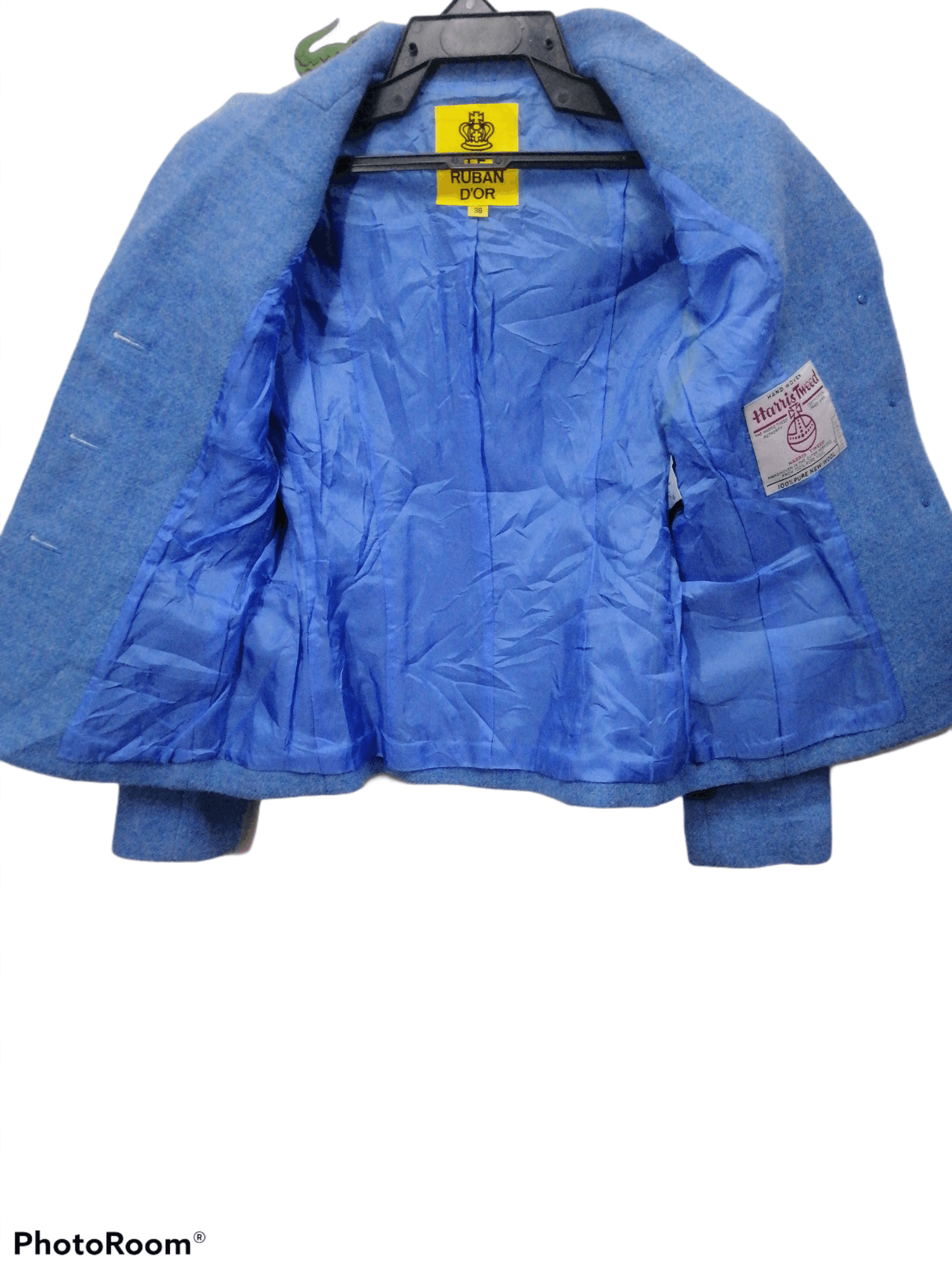 Designer × Harris Tweed × Japanese Brand HARRIS TWEED X LE RUBAN D'OR Size S / US 4 / IT 40 - 7 Thumbnail