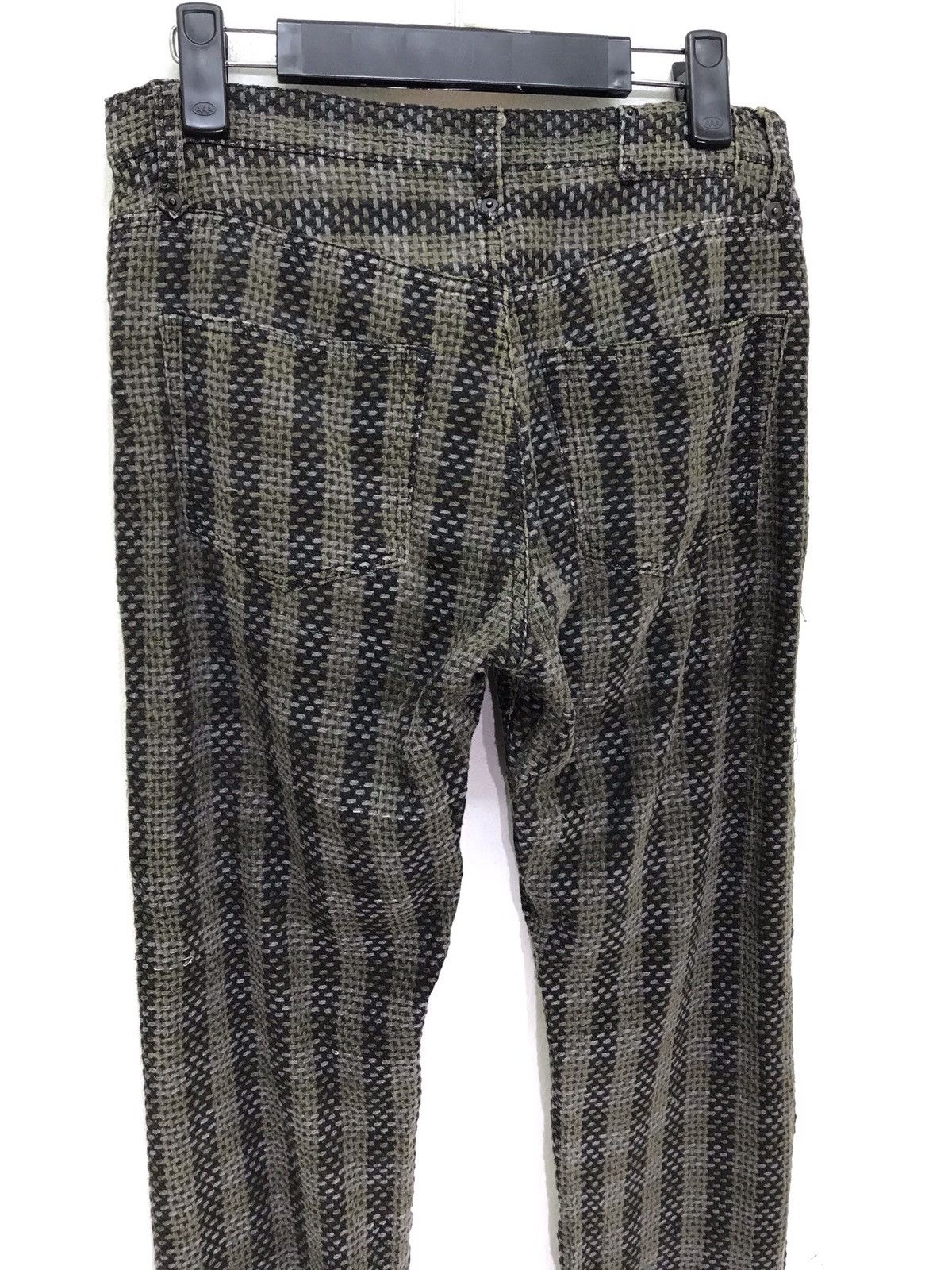 Japanese Brand Maniac Works Woven Cotton Check Pant Slim Size US 29 - 6 Thumbnail