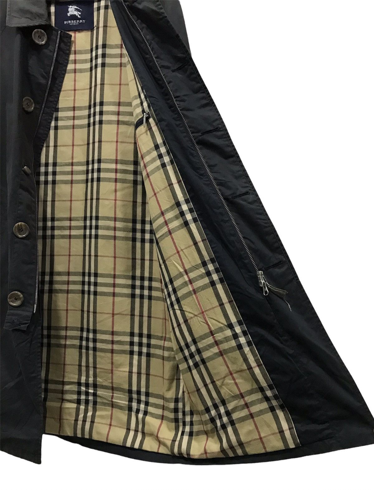 Burberry BURBERRY LONDON NOVA CHECK LONG JACKET COAT Size US M / EU 48-50 / 2 - 10 Thumbnail