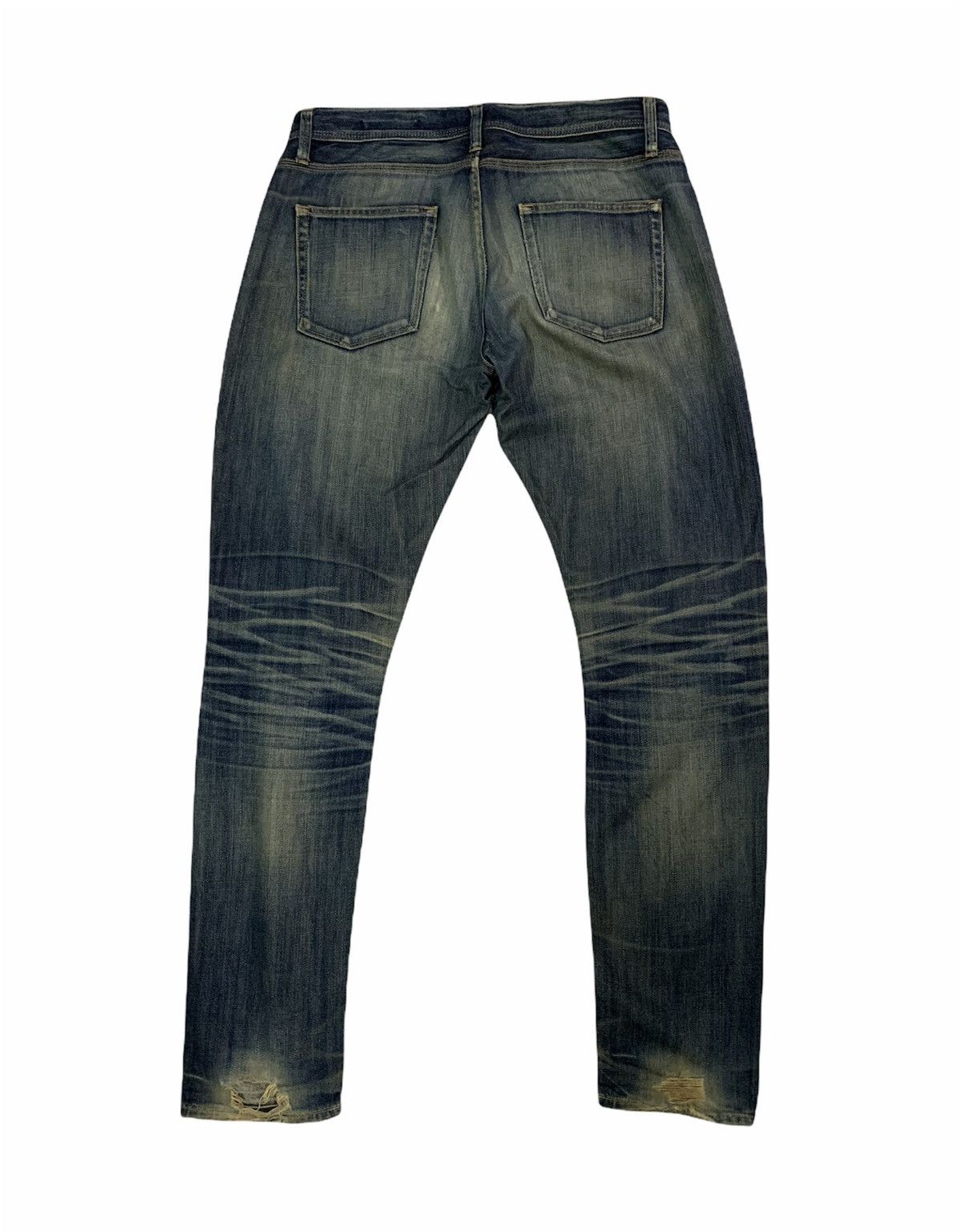 Jil Sander × Uniqlo Jil Sander X Uniqlo Distressed Denim Skinny Jeans Size US 32 / EU 48 - 4 Thumbnail