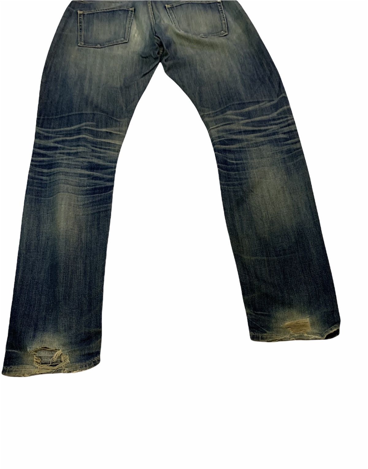 Jil Sander × Uniqlo Jil Sander X Uniqlo Distressed Denim Skinny Jeans Size US 32 / EU 48 - 6 Thumbnail