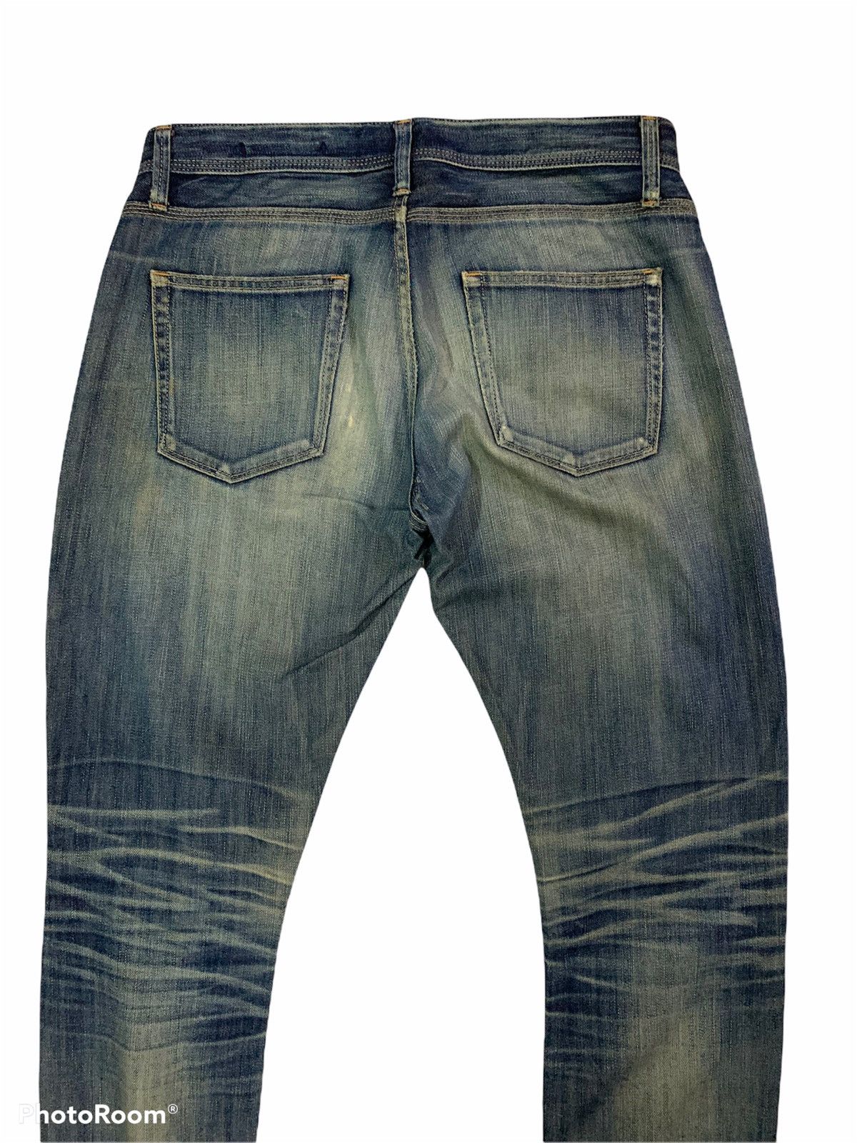 Jil Sander × Uniqlo Jil Sander X Uniqlo Distressed Denim Skinny Jeans Size US 32 / EU 48 - 5 Thumbnail