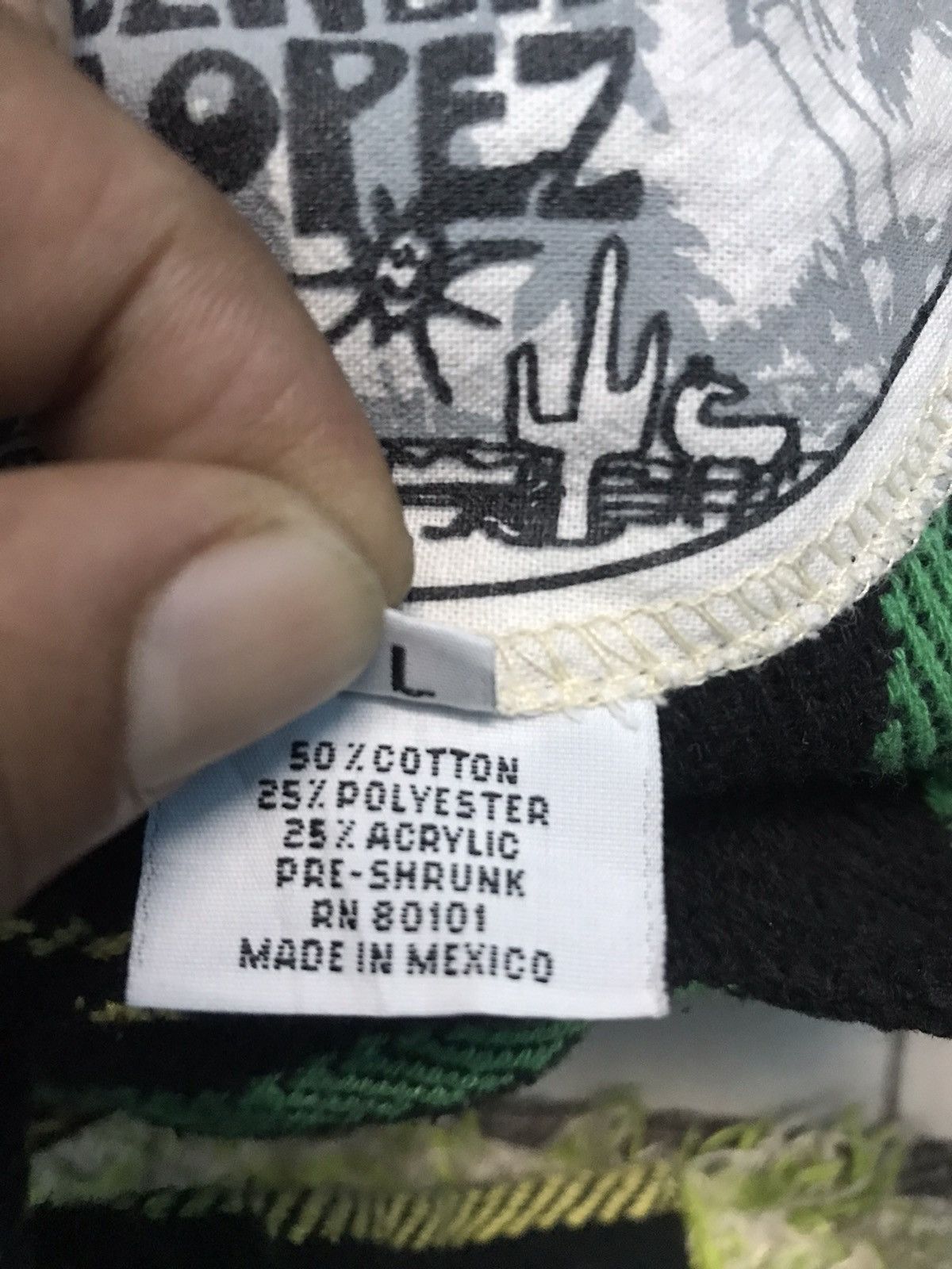 Native × Vintage Vintage Senor Lopez Pullover Mexican Baja Hoodie Size US M / EU 48-50 / 2 - 10 Thumbnail