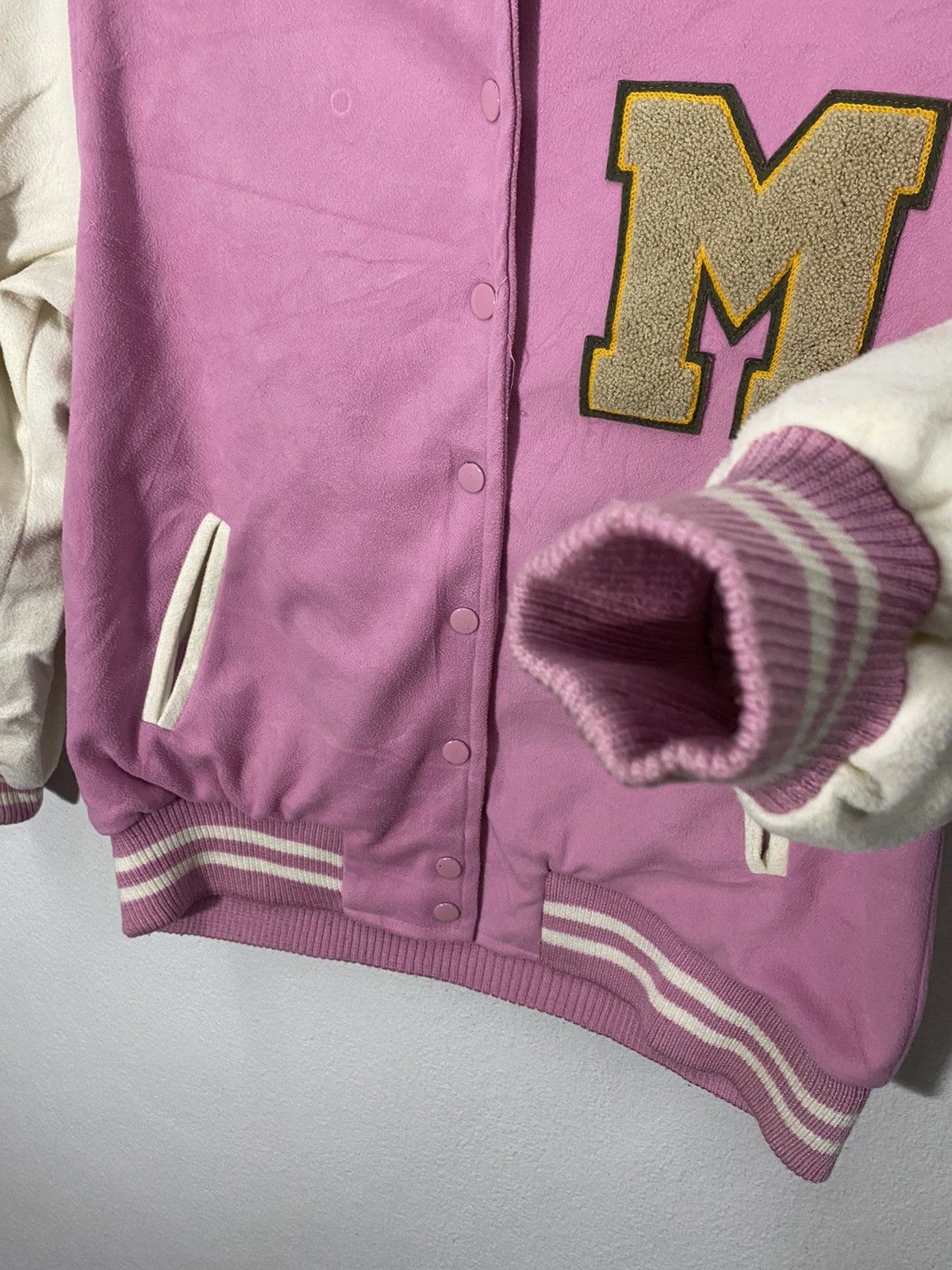 Japanese Brand unbrand M versity embroidered jacket Size US XL / EU 56 / 4 - 4 Thumbnail