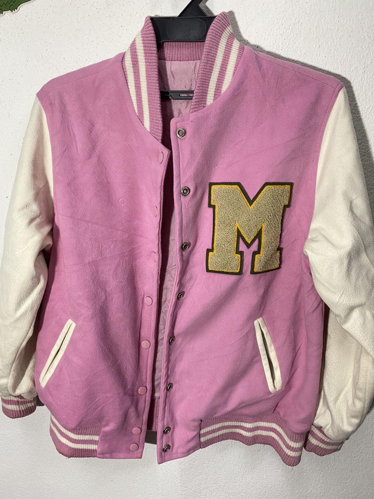 Japanese Brand unbrand M versity embroidered jacket Size US XL / EU 56 / 4 - 7 Thumbnail