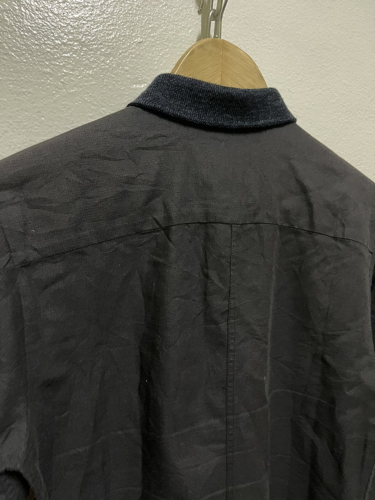 Stephan Schneider Stephan Schneider Long Sleeve Shirt Wool Collar Size US L / EU 52-54 / 3 - 9 Thumbnail