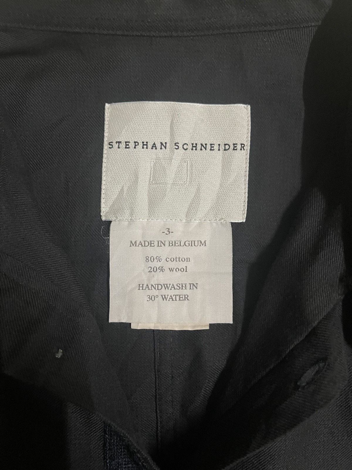 Stephan Schneider Stephan Schneider Long Sleeve Shirt Wool Collar Size US L / EU 52-54 / 3 - 12 Thumbnail