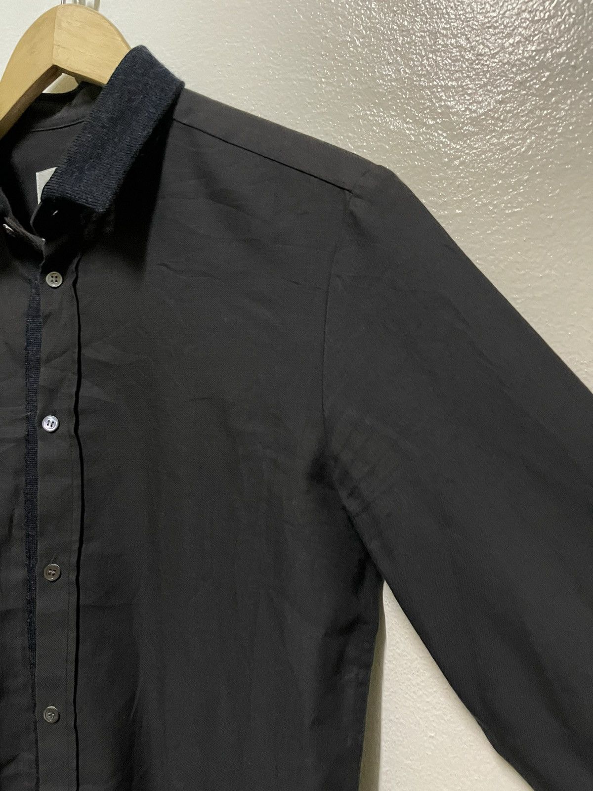 Stephan Schneider Stephan Schneider Long Sleeve Shirt Wool Collar Size US L / EU 52-54 / 3 - 4 Thumbnail