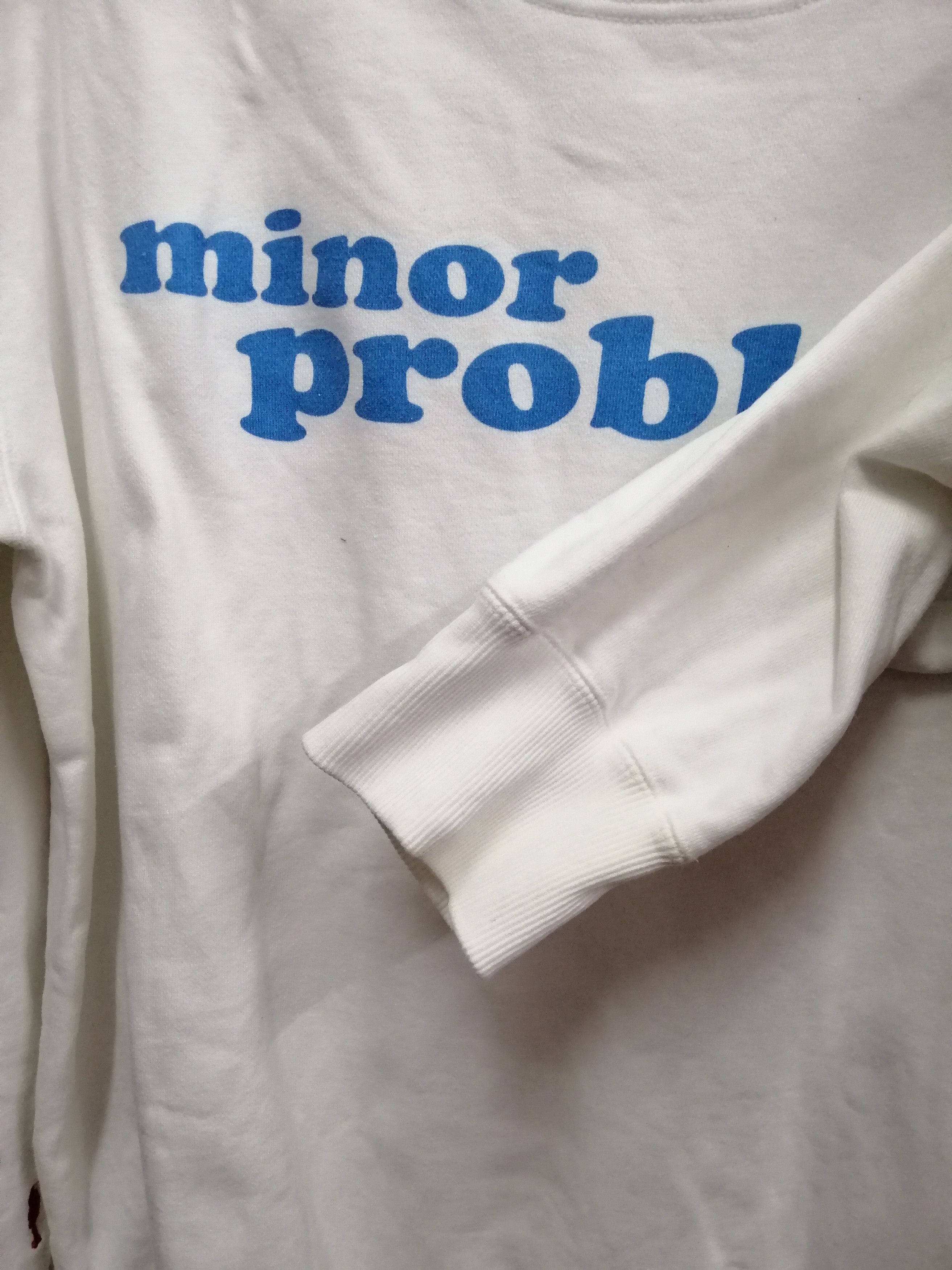 Japanese Brand MINOR PROBLEM SPELL OUT Size US L / EU 52-54 / 3 - 5 Thumbnail