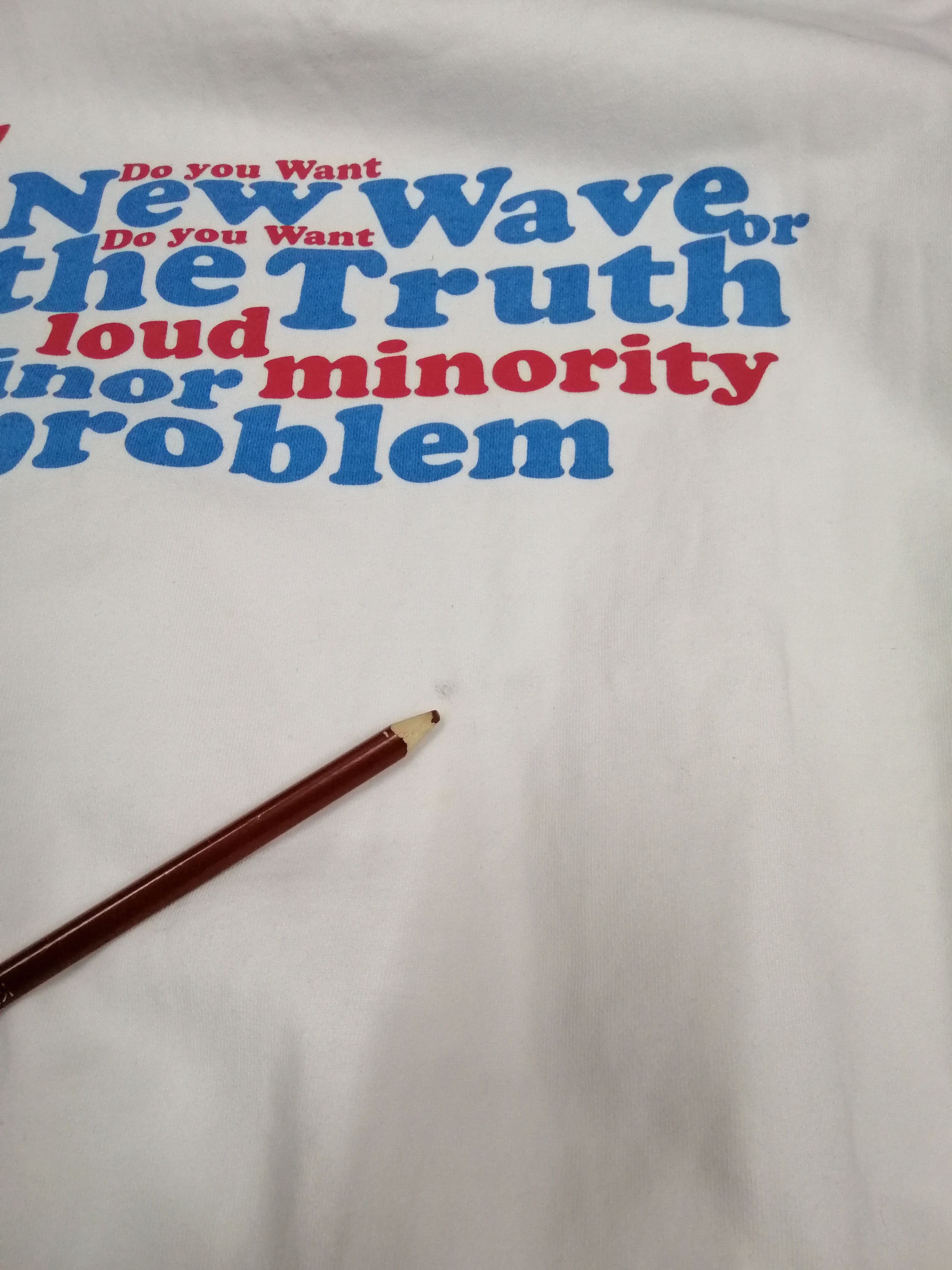 Japanese Brand MINOR PROBLEM SPELL OUT Size US L / EU 52-54 / 3 - 9 Thumbnail