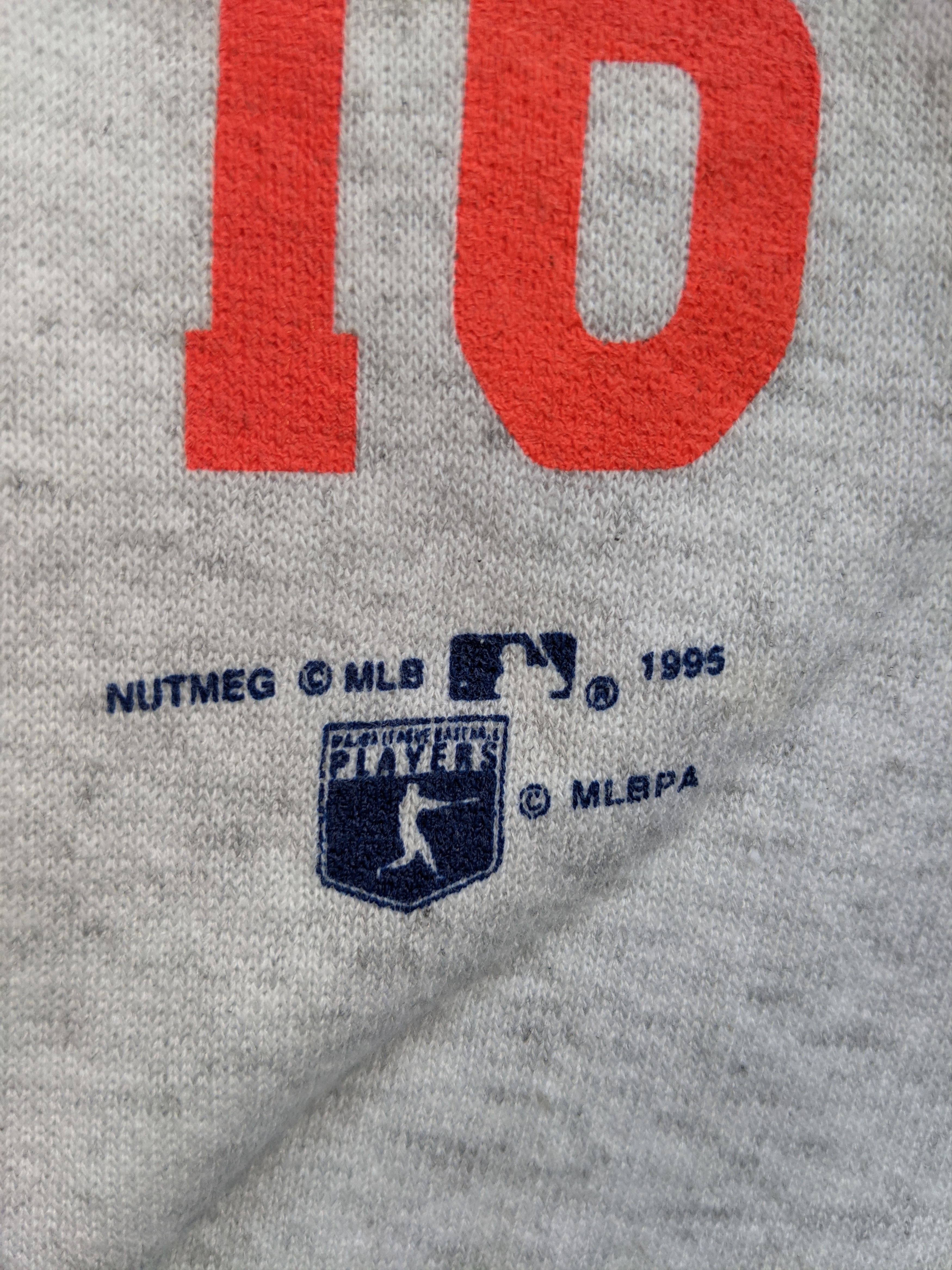 MLB Vintage 95 L.A Dodgers Hideo Nomo Sweatshirt Size US L / EU 52-54 / 3 - 4 Thumbnail