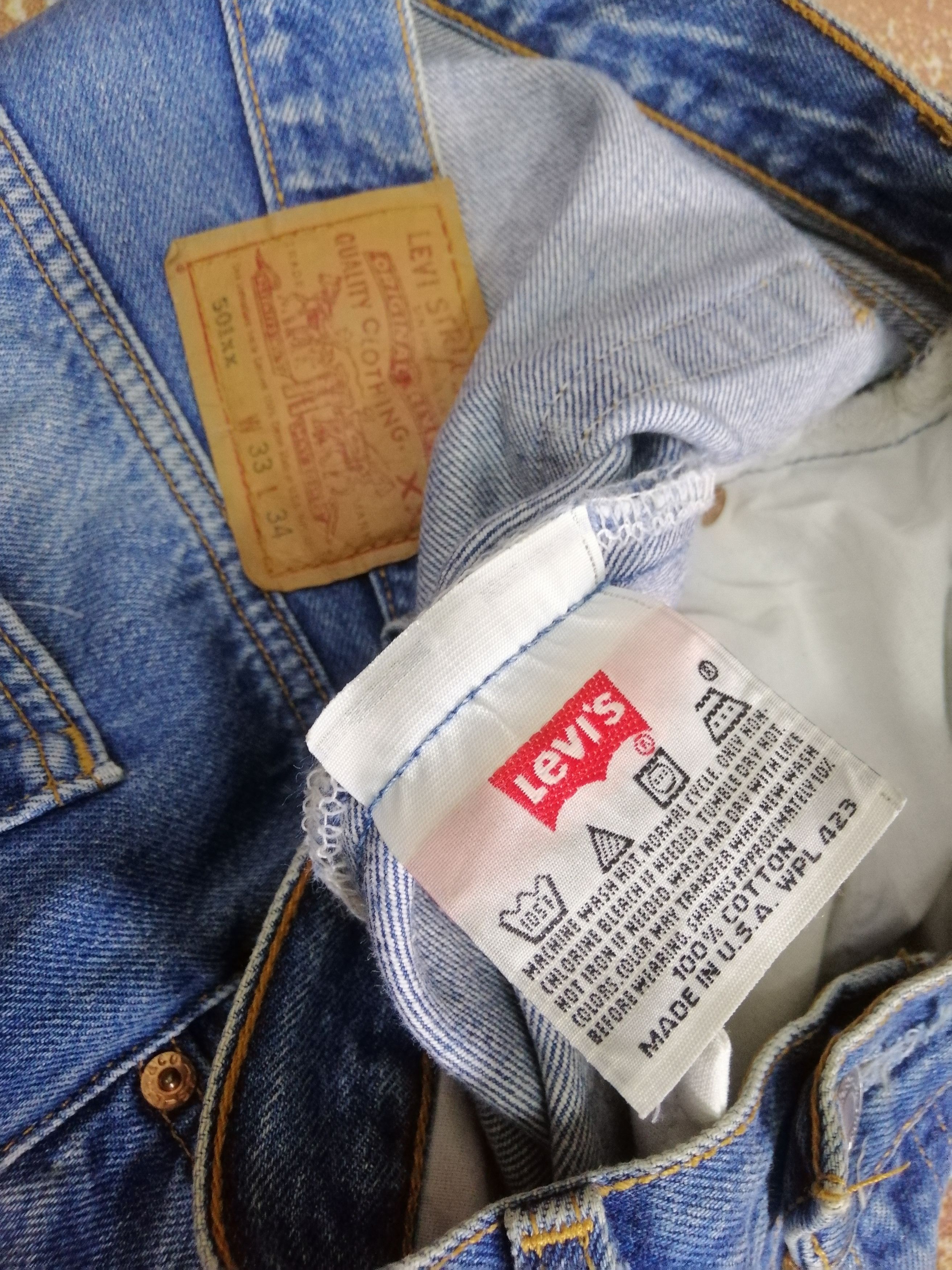 Levi's Vintage Clothing LEVIS 501XX DENIM Size US 33 - 8 Thumbnail