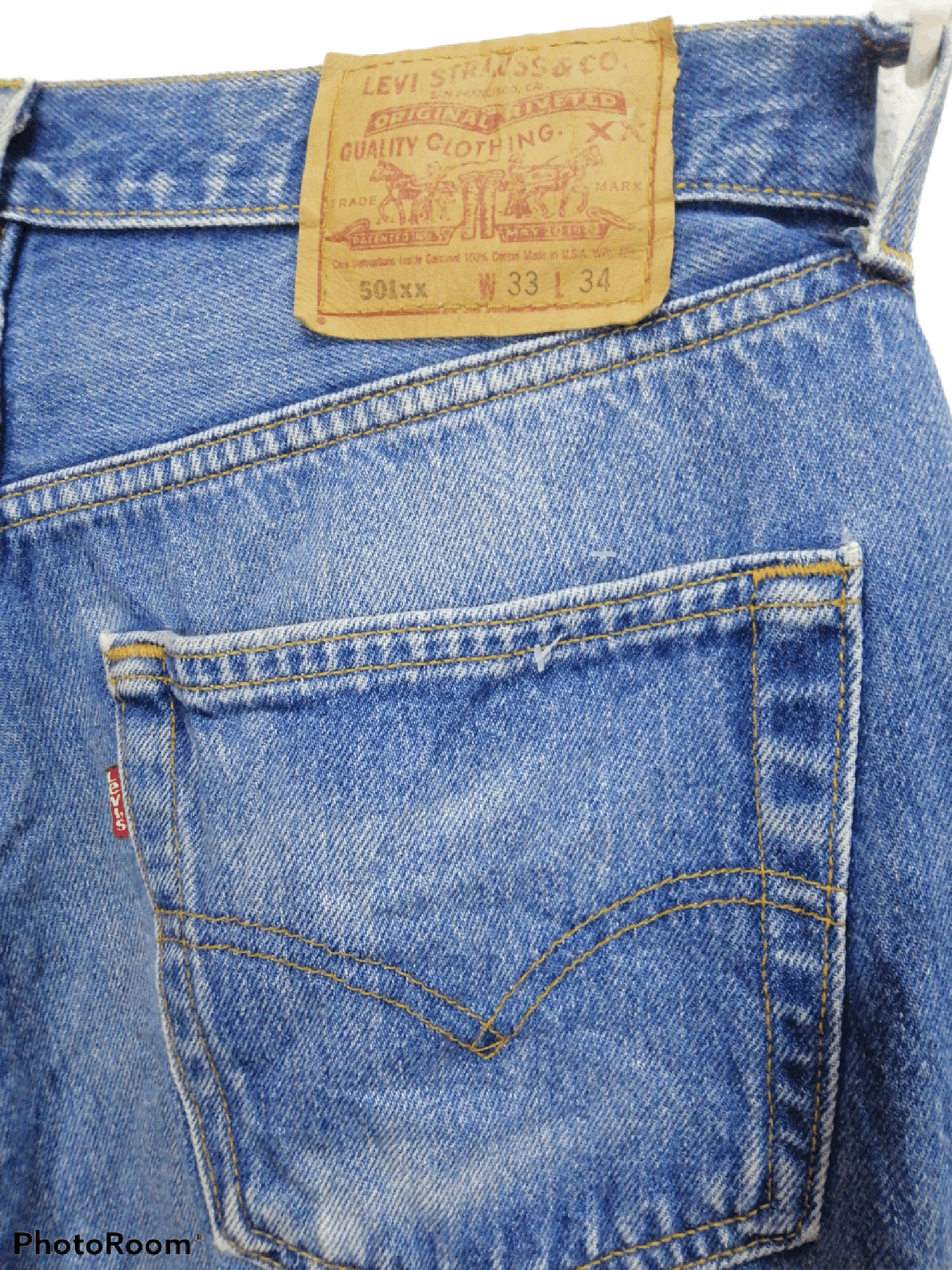 Levi's Vintage Clothing LEVIS 501XX DENIM Size US 33 - 4 Thumbnail
