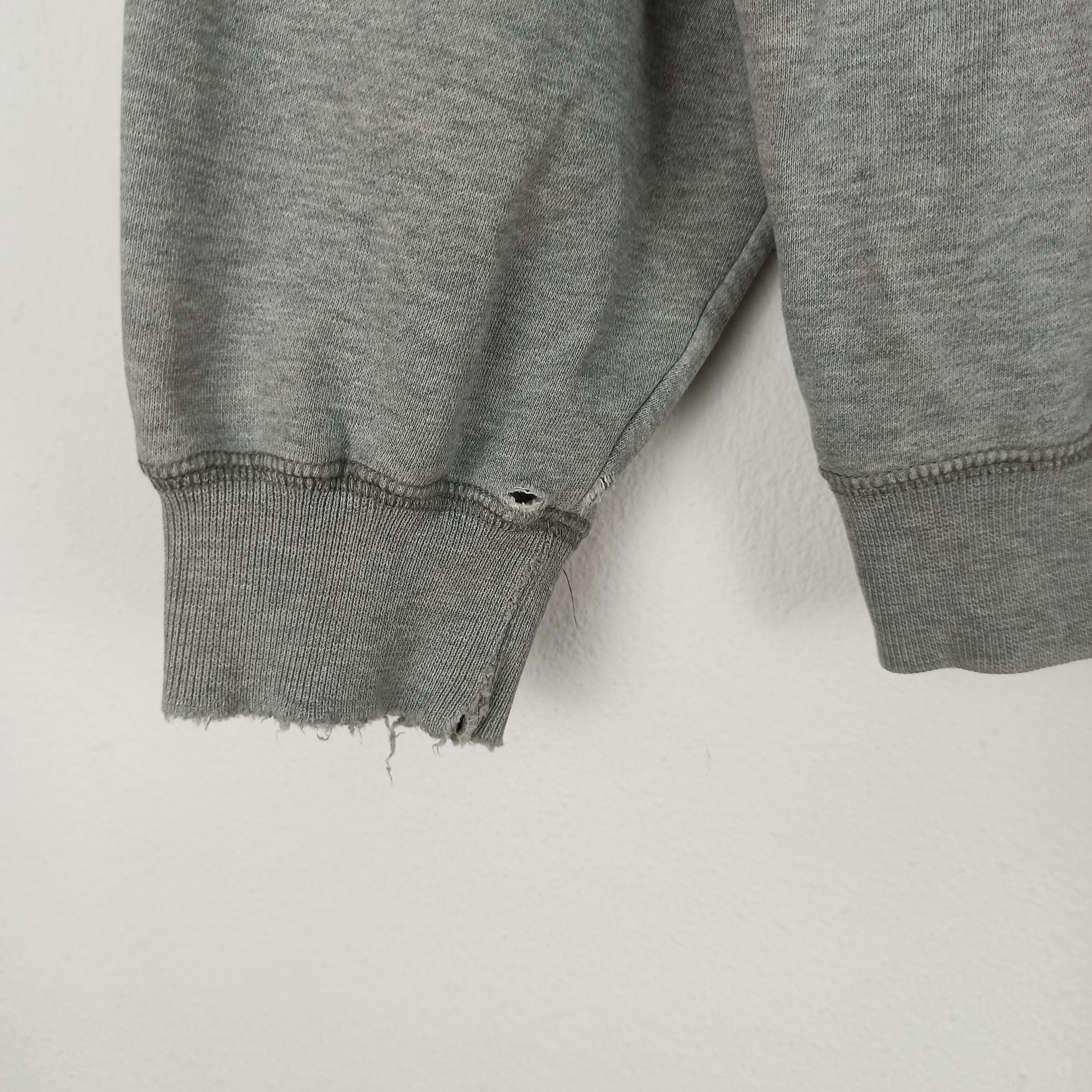 Adidas 🔥STEALS🔥 Distressed Adidas Sweatshirt Spell Out Logo Size US M / EU 48-50 / 2 - 4 Thumbnail