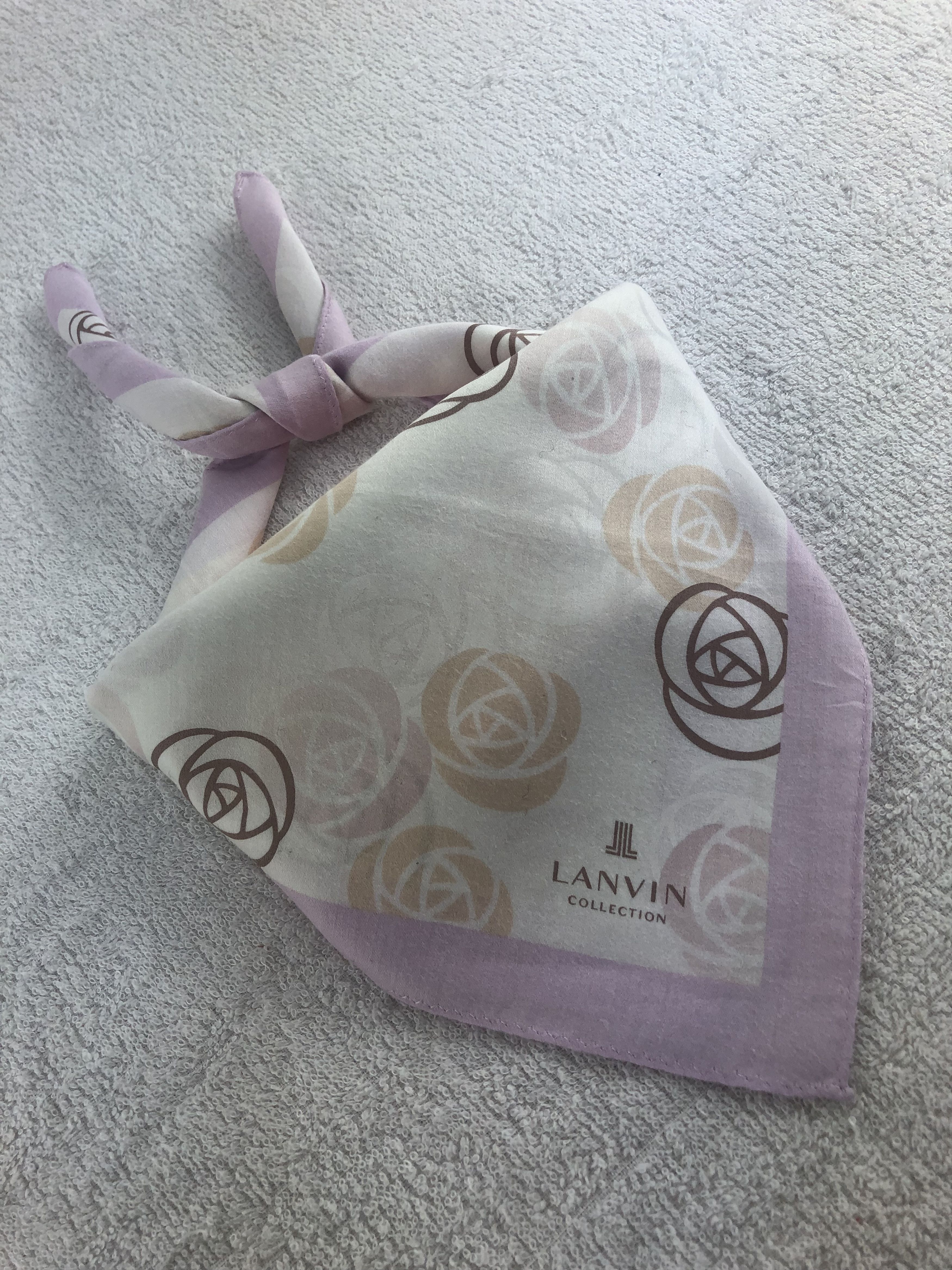 Lanvin Lanvin Handkerchief / Bandana / Neckerchief C248 Size ONE SIZE - 2 Thumbnail