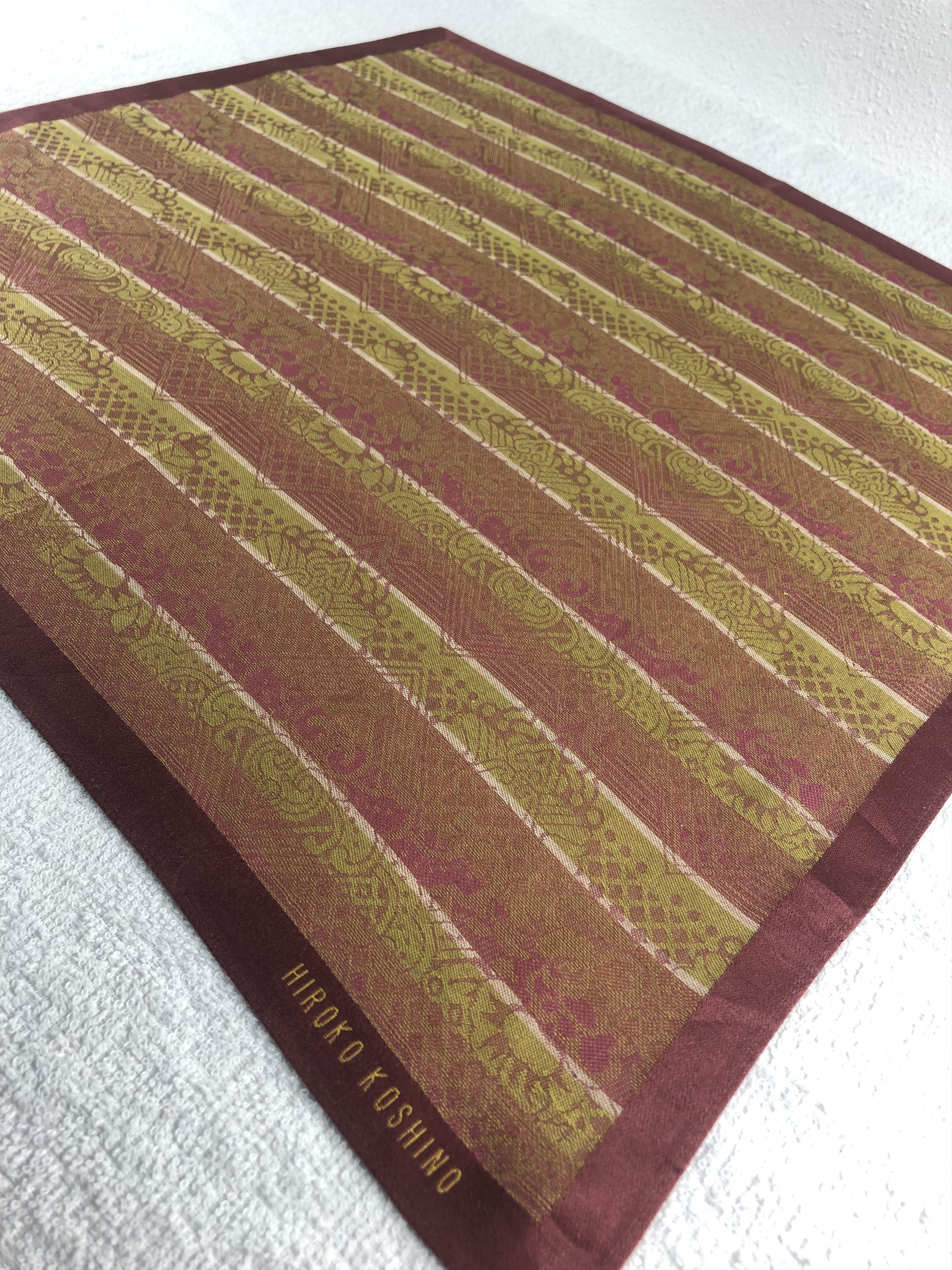 Hiroko Koshino Homme Hiroko Koshino Handkerchief / Bandana / Neckerchief C256 Size ONE SIZE - 4 Thumbnail