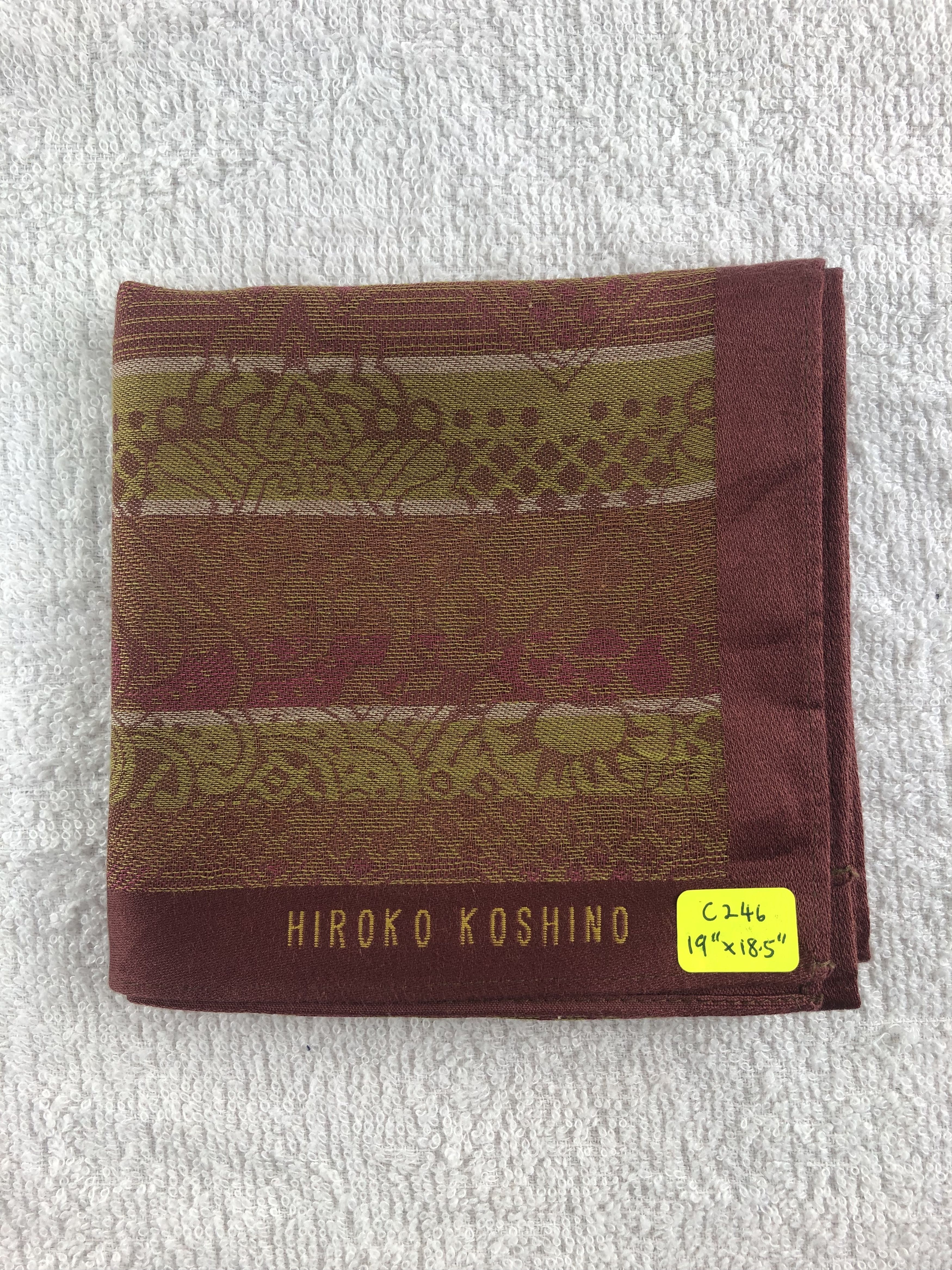 Hiroko Koshino Homme Hiroko Koshino Handkerchief / Bandana / Neckerchief C256 Size ONE SIZE - 6 Thumbnail