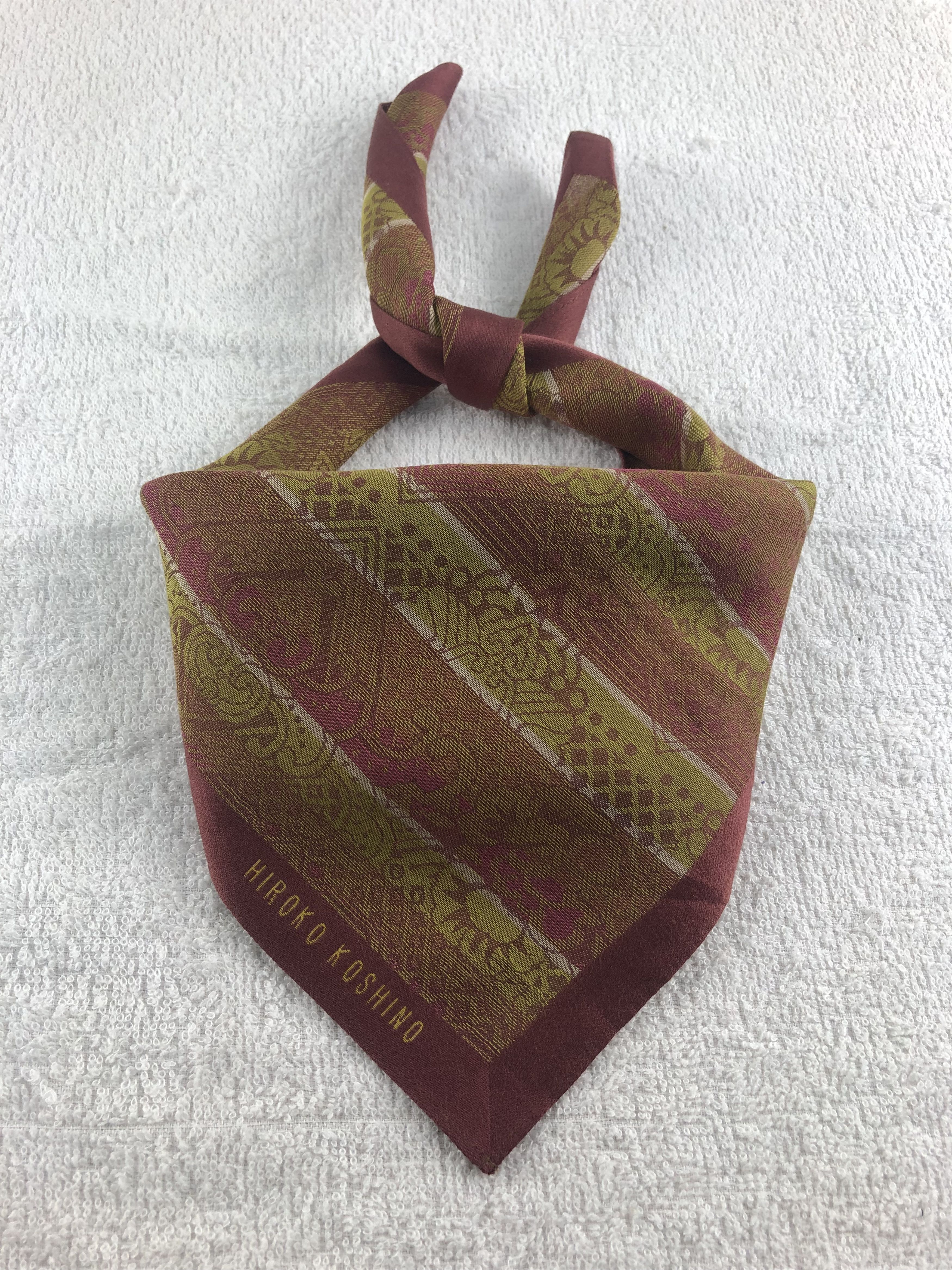 Hiroko Koshino Homme Hiroko Koshino Handkerchief / Bandana / Neckerchief C256 Size ONE SIZE - 1 Thumbnail