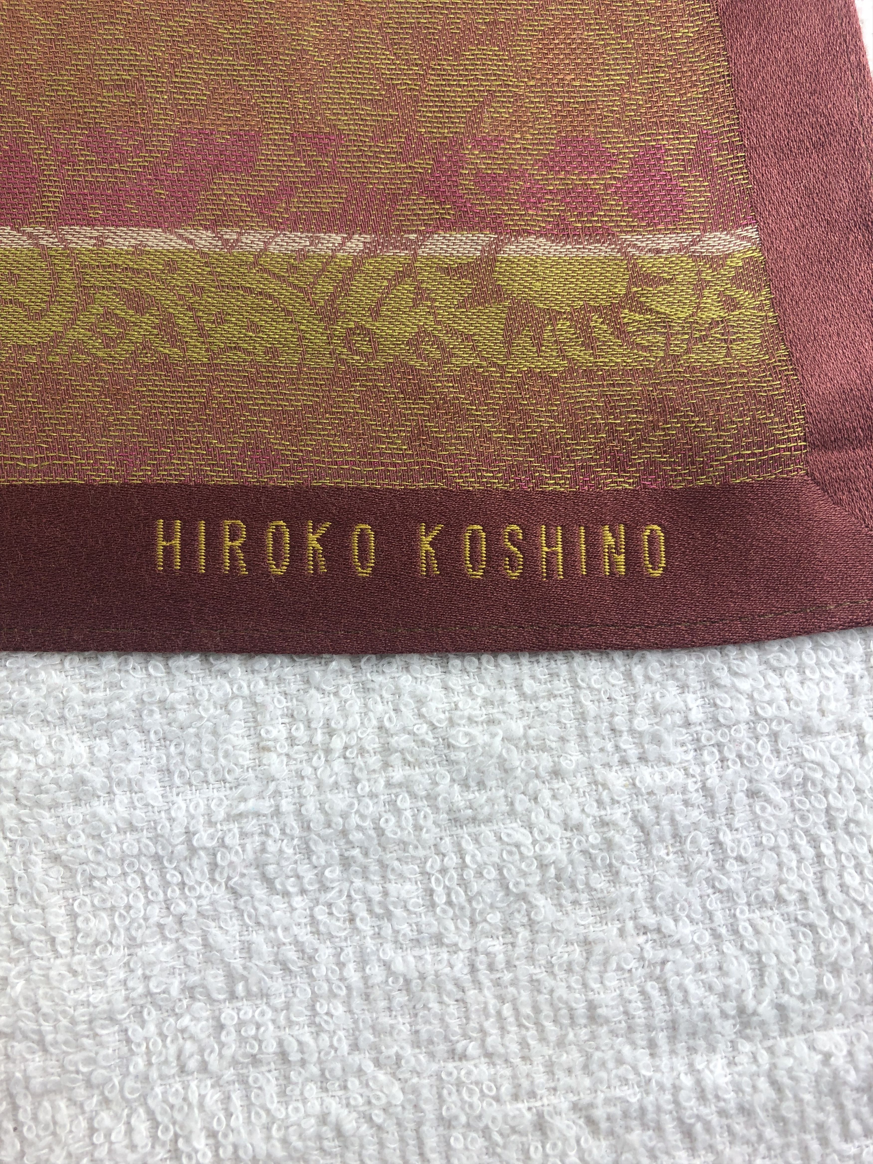 Hiroko Koshino Homme Hiroko Koshino Handkerchief / Bandana / Neckerchief C256 Size ONE SIZE - 5 Thumbnail