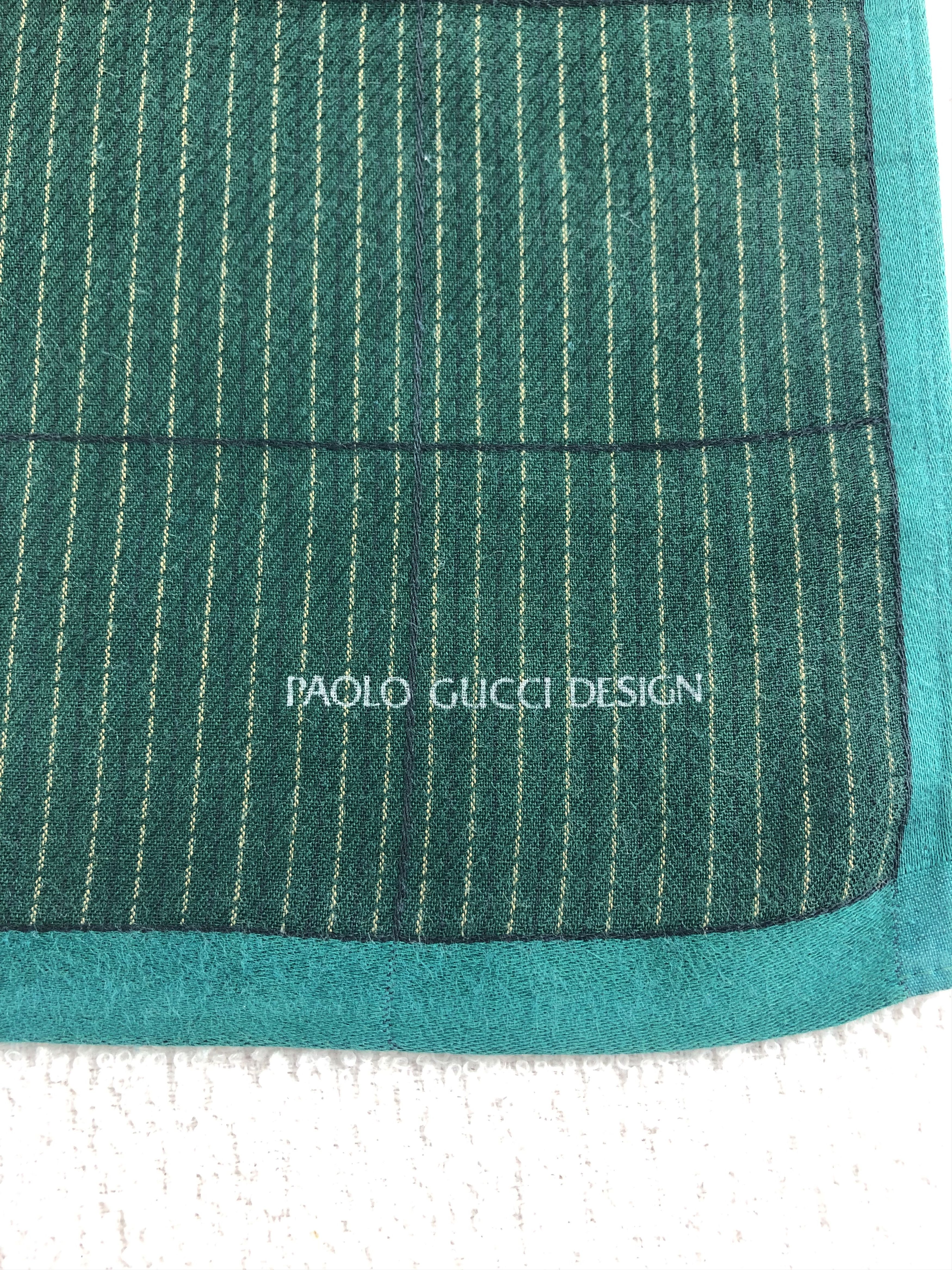 Paolo Gucci Paolo Gucci Handkerchief / Bandana / Neckerchief C245 Size ONE SIZE - 5 Thumbnail