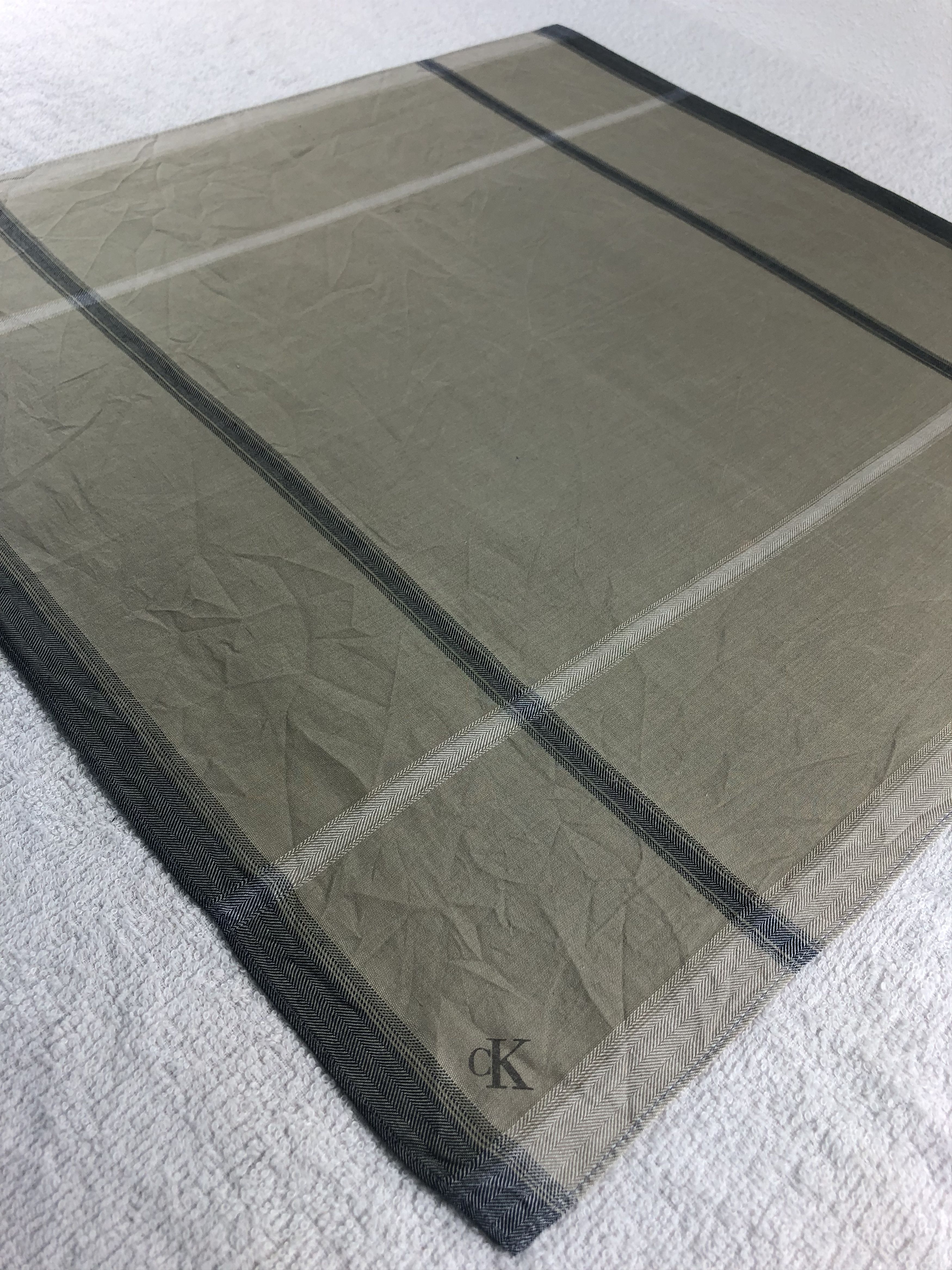 Calvin Klein Calvin Klein Handkerchief / Bandana / Neckerchief C244 Size ONE SIZE - 4 Thumbnail