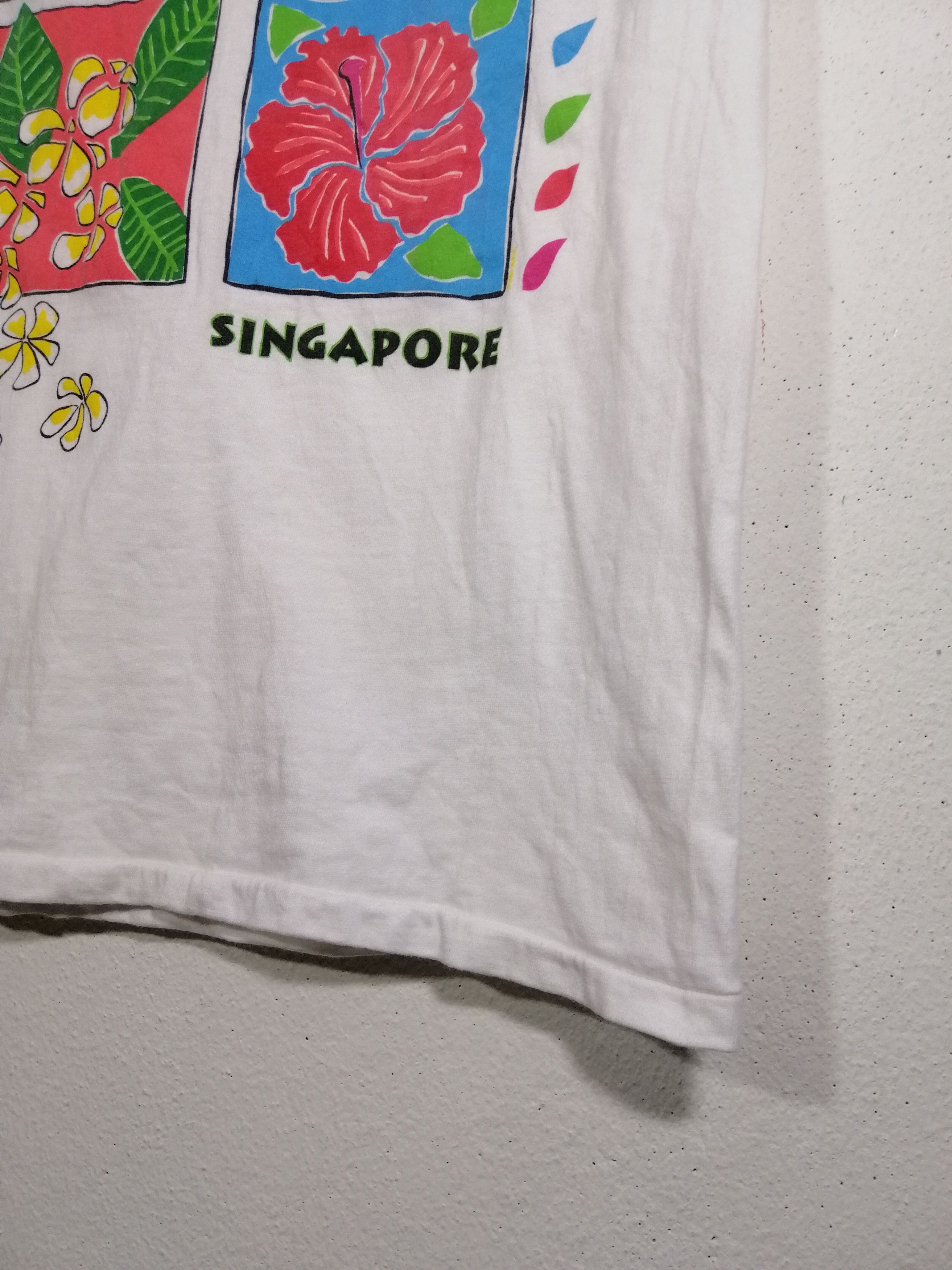 Japanese Brand × Vintage VINTAGE SINGAPORE X HANES Size US S / EU 44-46 / 1 - 5 Thumbnail