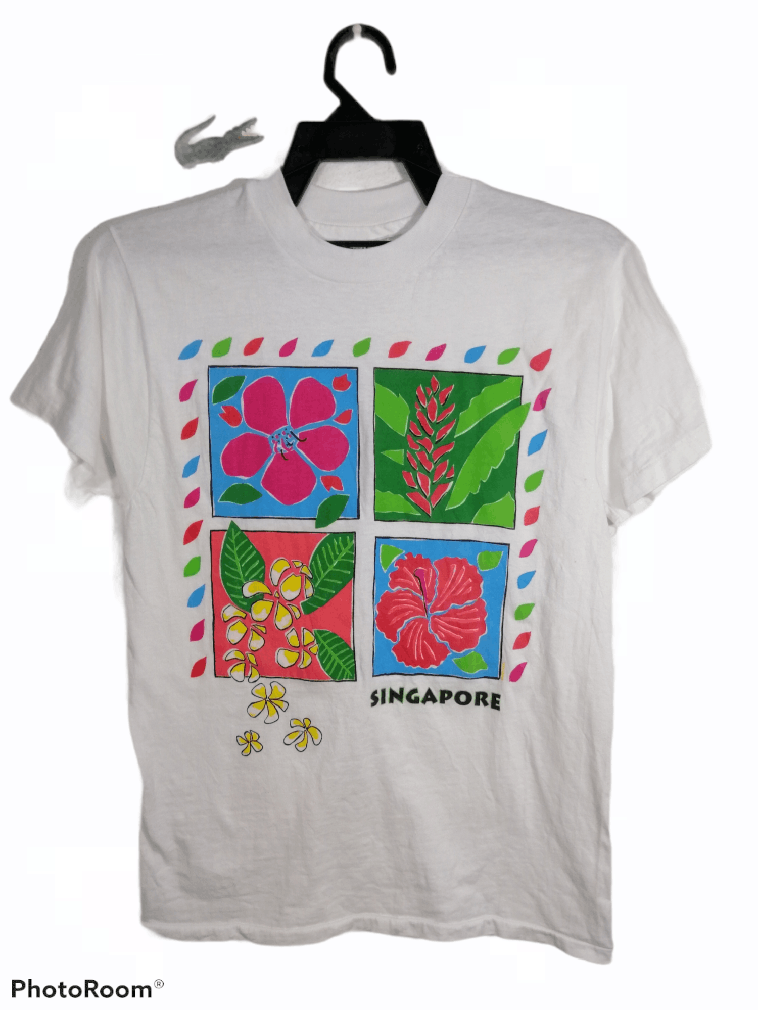 Japanese Brand × Vintage VINTAGE SINGAPORE X HANES Size US S / EU 44-46 / 1 - 1 Thumbnail