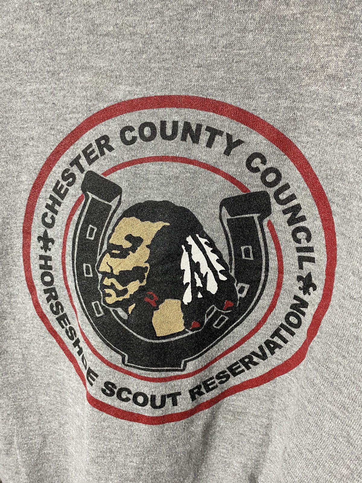 Jerzees × Vintage vintage chester country council horseshoe scout Size US S / EU 44-46 / 1 - 3 Thumbnail