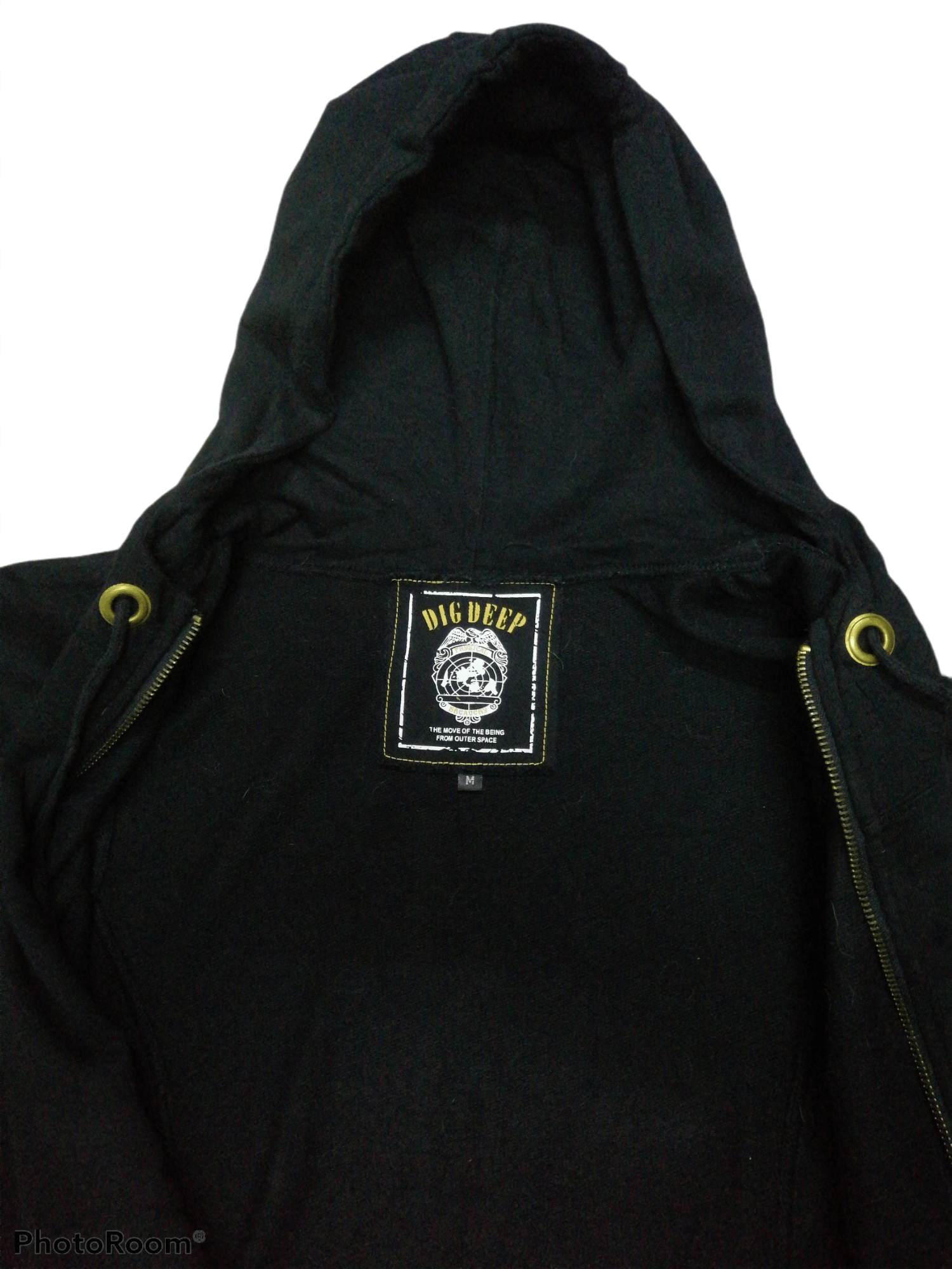 Japanese Brand DIG DEEP X THERAPEUTIC EYES SEEING HOODIE Size US M / EU 48-50 / 2 - 6 Thumbnail
