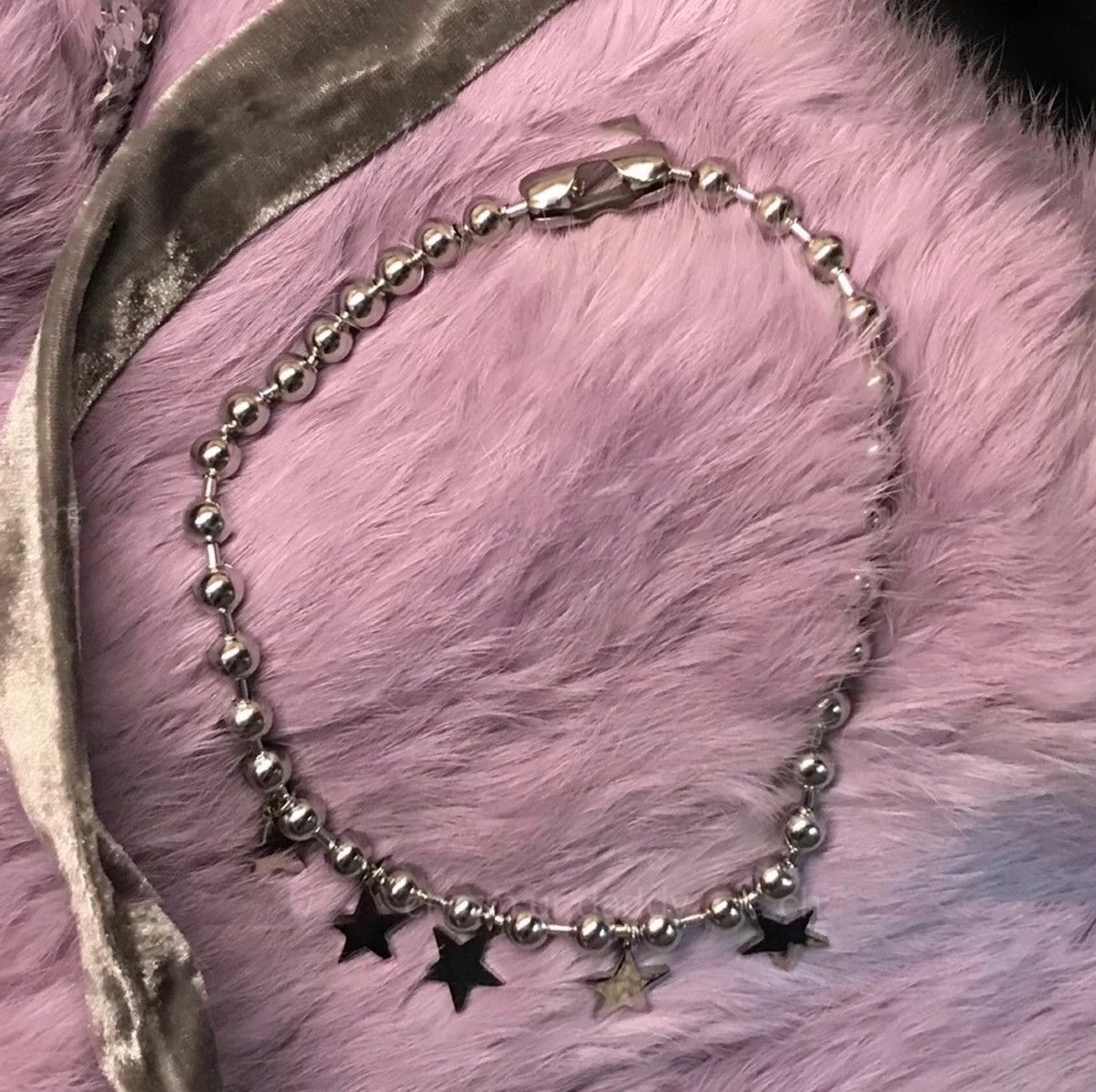 Handmade × Jewelry Star Chain Bead Necklace Size ONE SIZE - 2 Thumbnail