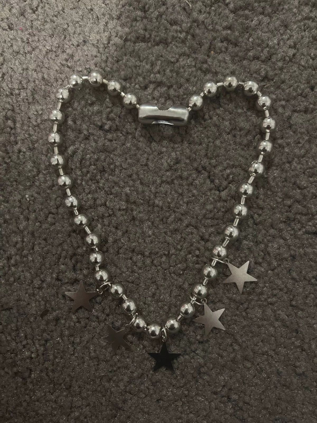 Handmade × Jewelry Star Chain Bead Necklace Size ONE SIZE - 1 Thumbnail