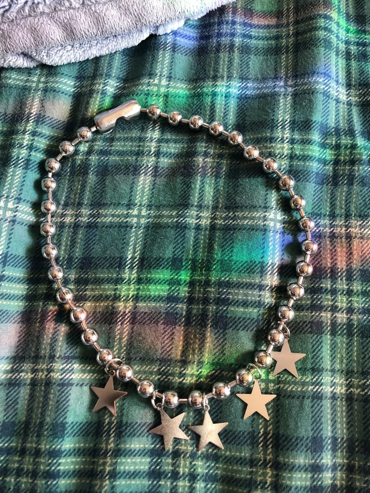 Handmade × Jewelry Star Chain Bead Necklace Size ONE SIZE - 3 Thumbnail