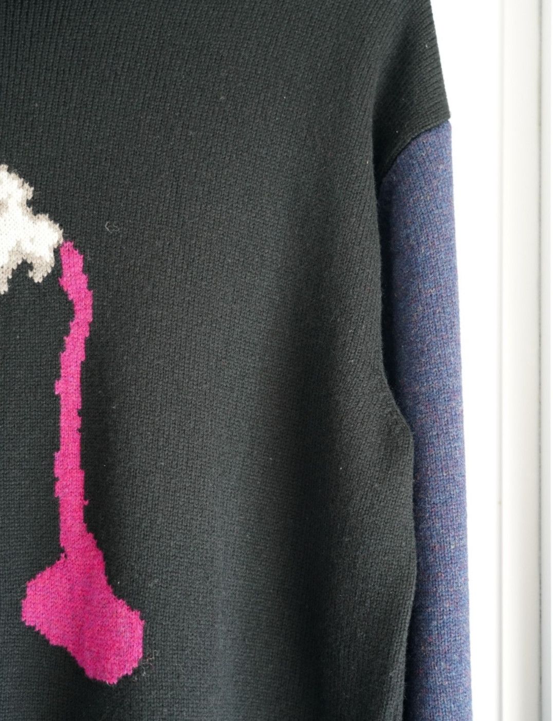 Yohji Yamamoto Yohji Yamamoto 09aw Painted Sweater Size US L / EU 52-54 / 3 - 4 Thumbnail