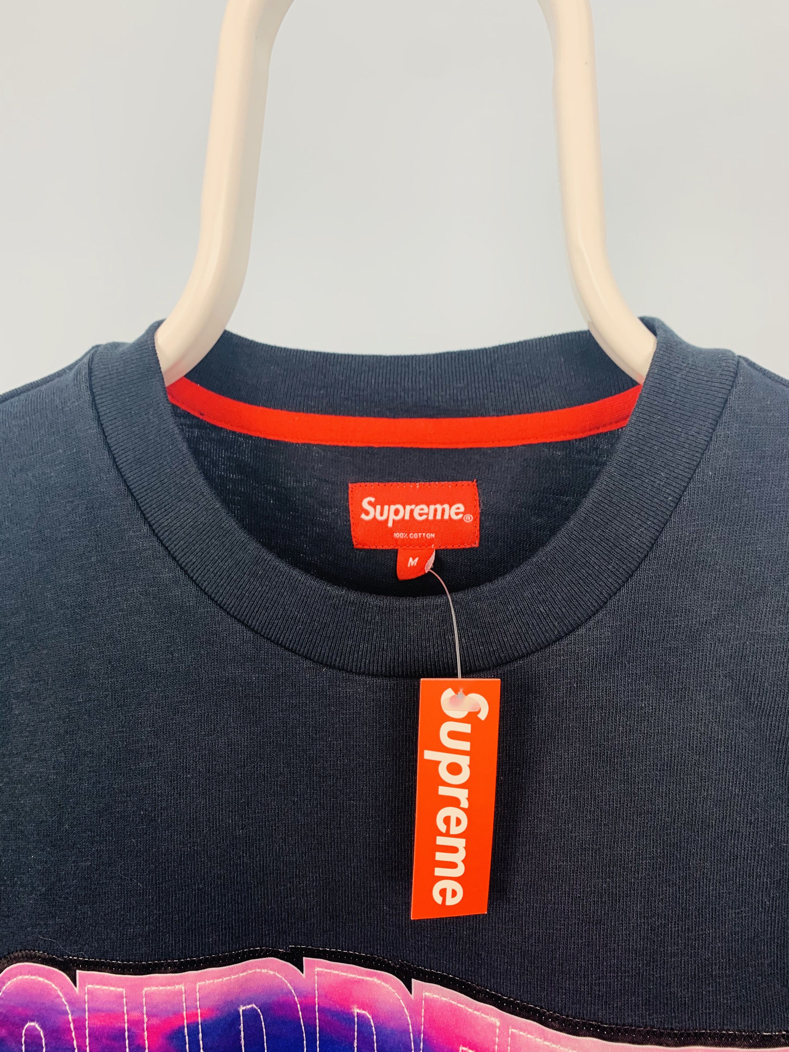 Supreme 2015 Supreme Summit Longsleeve Shirt Navy Medium New Size US M / EU 48-50 / 2 - 4 Thumbnail
