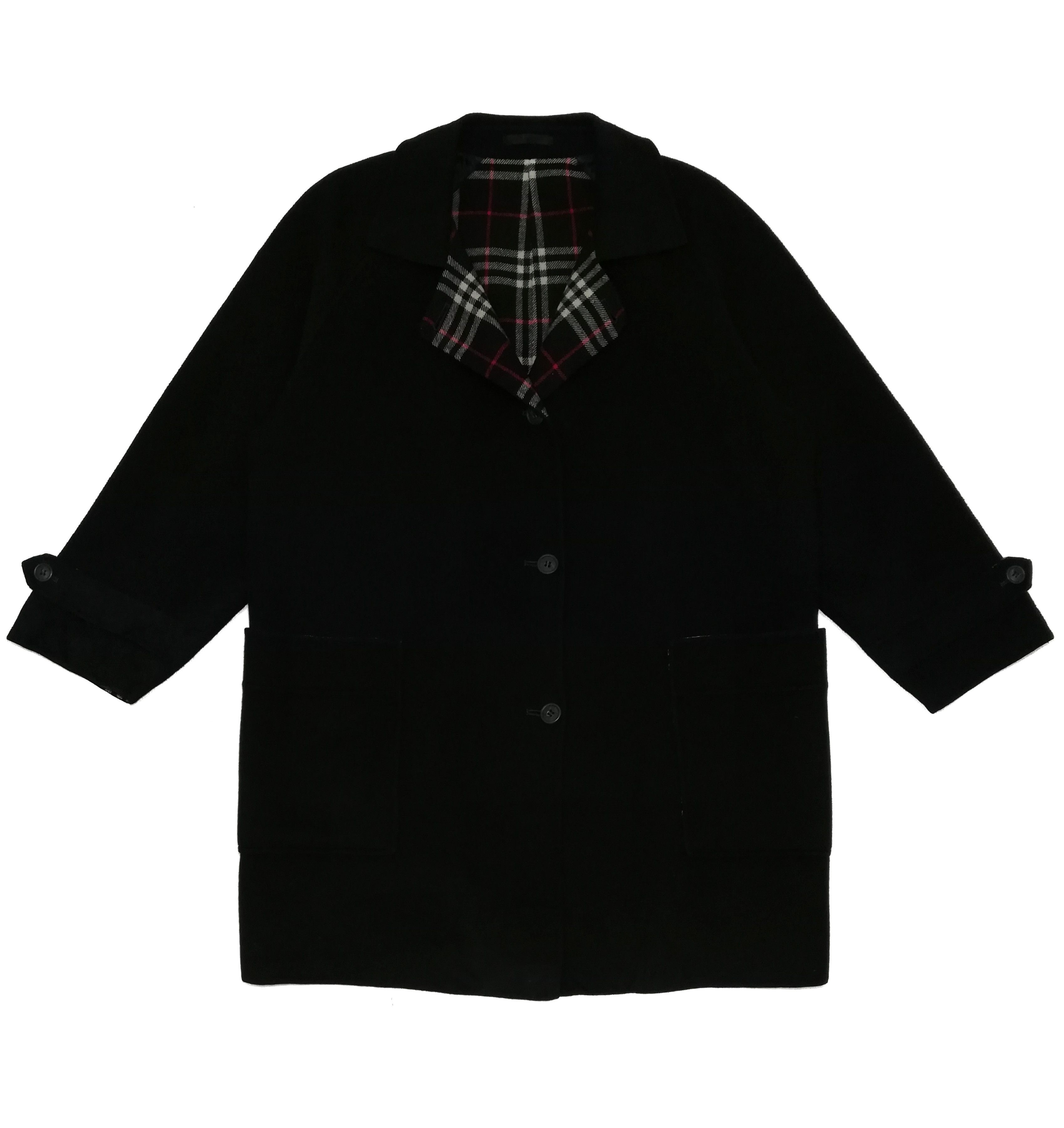Burberry 🔥Luxury Burberry's Wool And Cashmere Coat Button Up🔥 Size US M / EU 48-50 / 2 - 2 Thumbnail