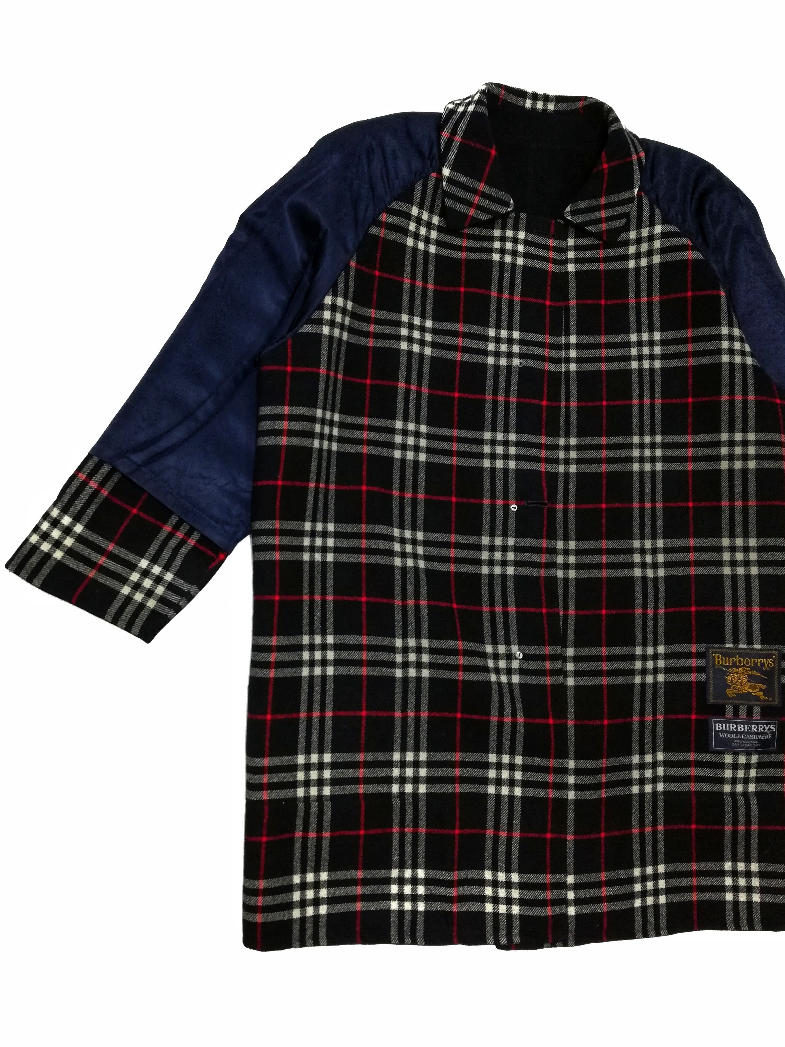 Burberry 🔥Luxury Burberry's Wool And Cashmere Coat Button Up🔥 Size US M / EU 48-50 / 2 - 16 Thumbnail