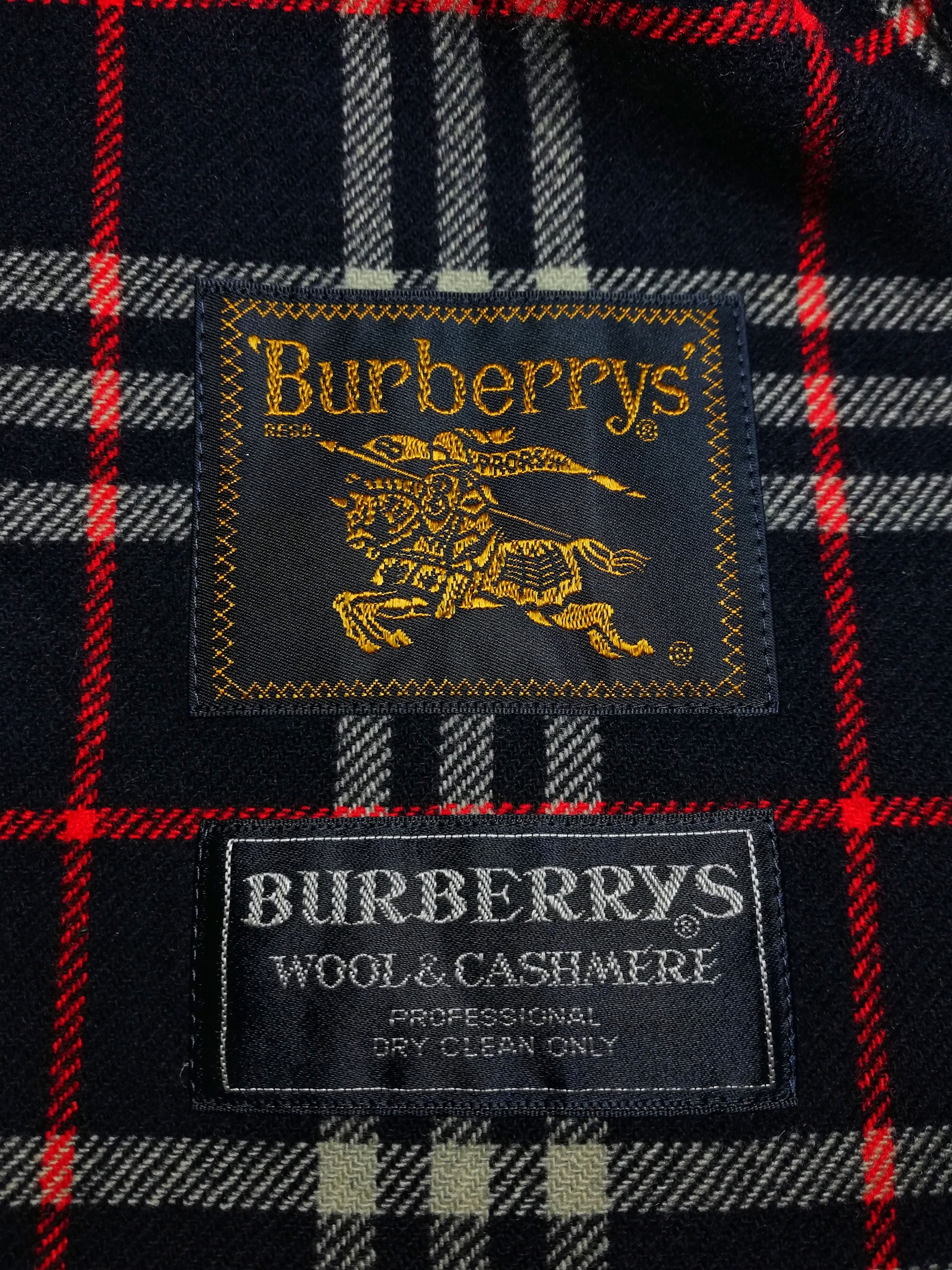 Burberry 🔥Luxury Burberry's Wool And Cashmere Coat Button Up🔥 Size US M / EU 48-50 / 2 - 9 Thumbnail