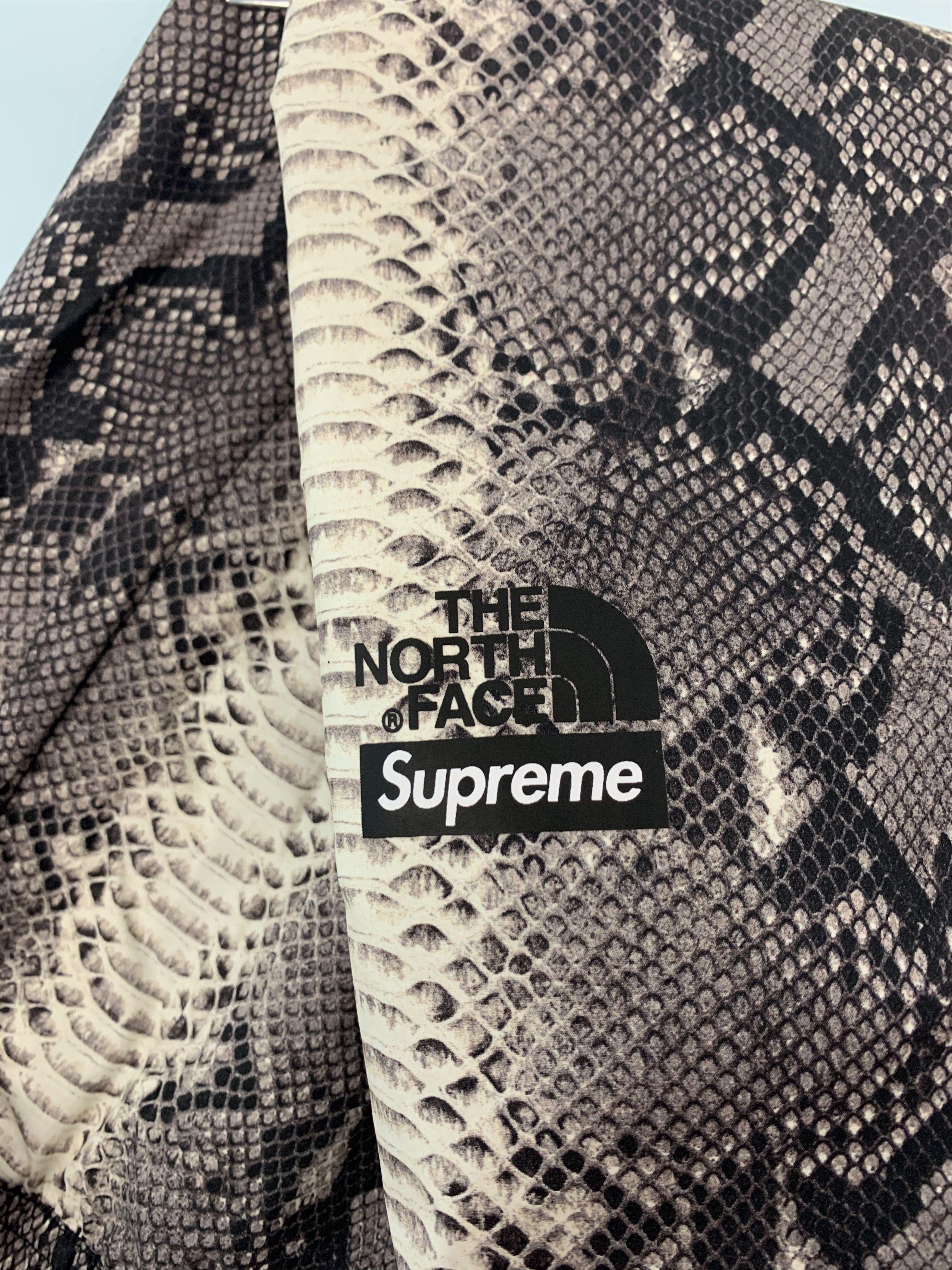 Supreme × The North Face Supreme North Face Snakeskin Taped Seam Pants Black Medium Size US 30 / EU 46 - 2 Thumbnail