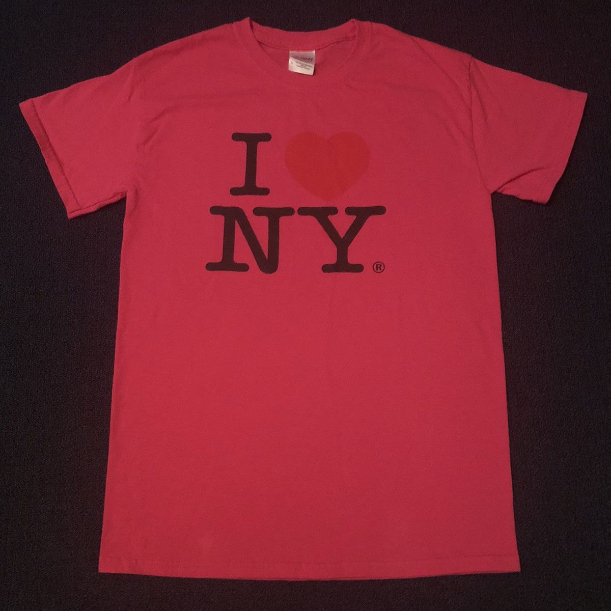 I Love NY Vintage 2000s I Love <3 Heart New York Pink Graphic Logo Tee Size US S / EU 44-46 / 1 - 3 Thumbnail