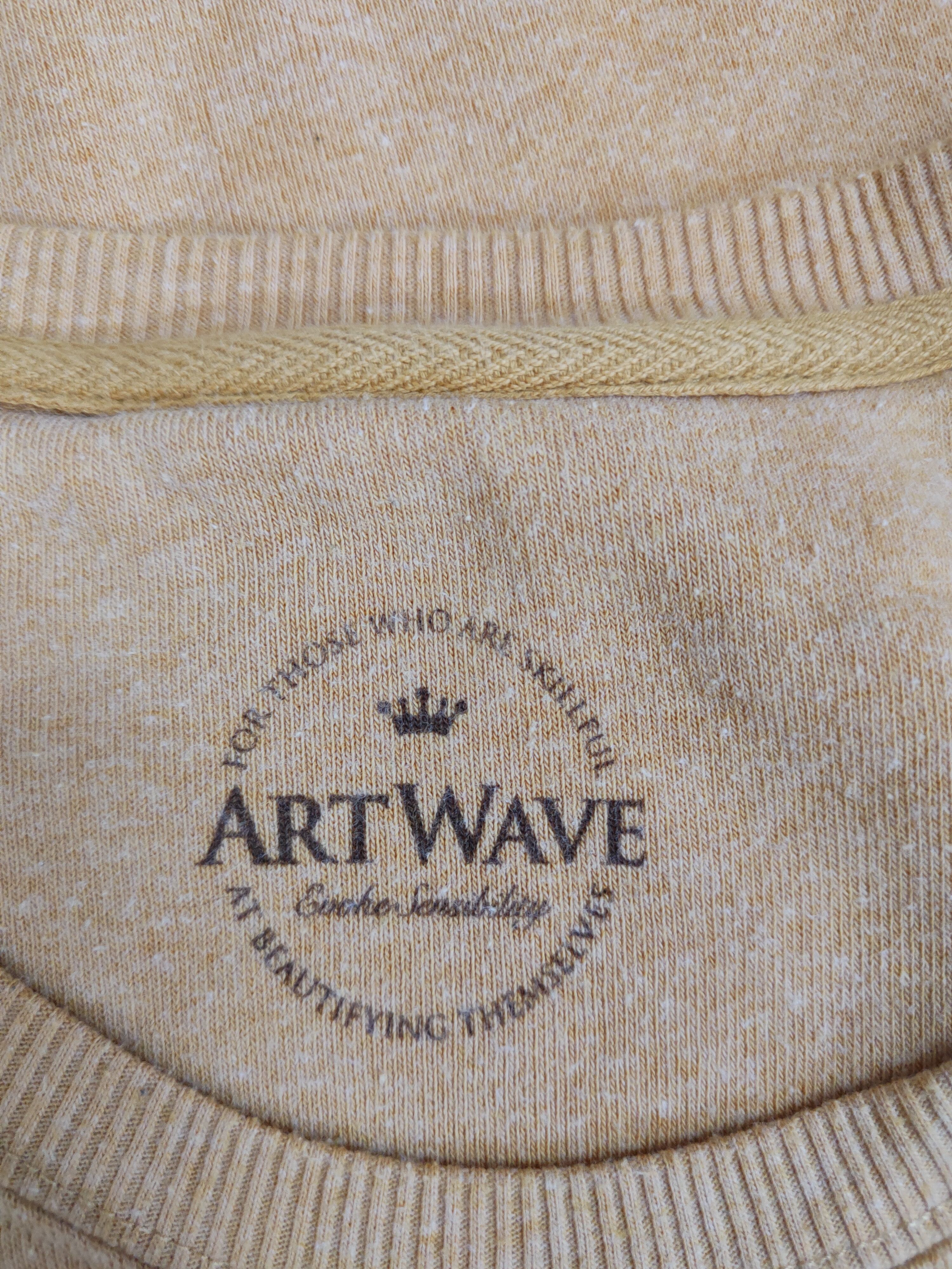 Japanese Brand × Vintage Art Wave-Freedom Elephant Mustard Sweatshirt #S593 Size L / US 10 / IT 46 - 11 Thumbnail