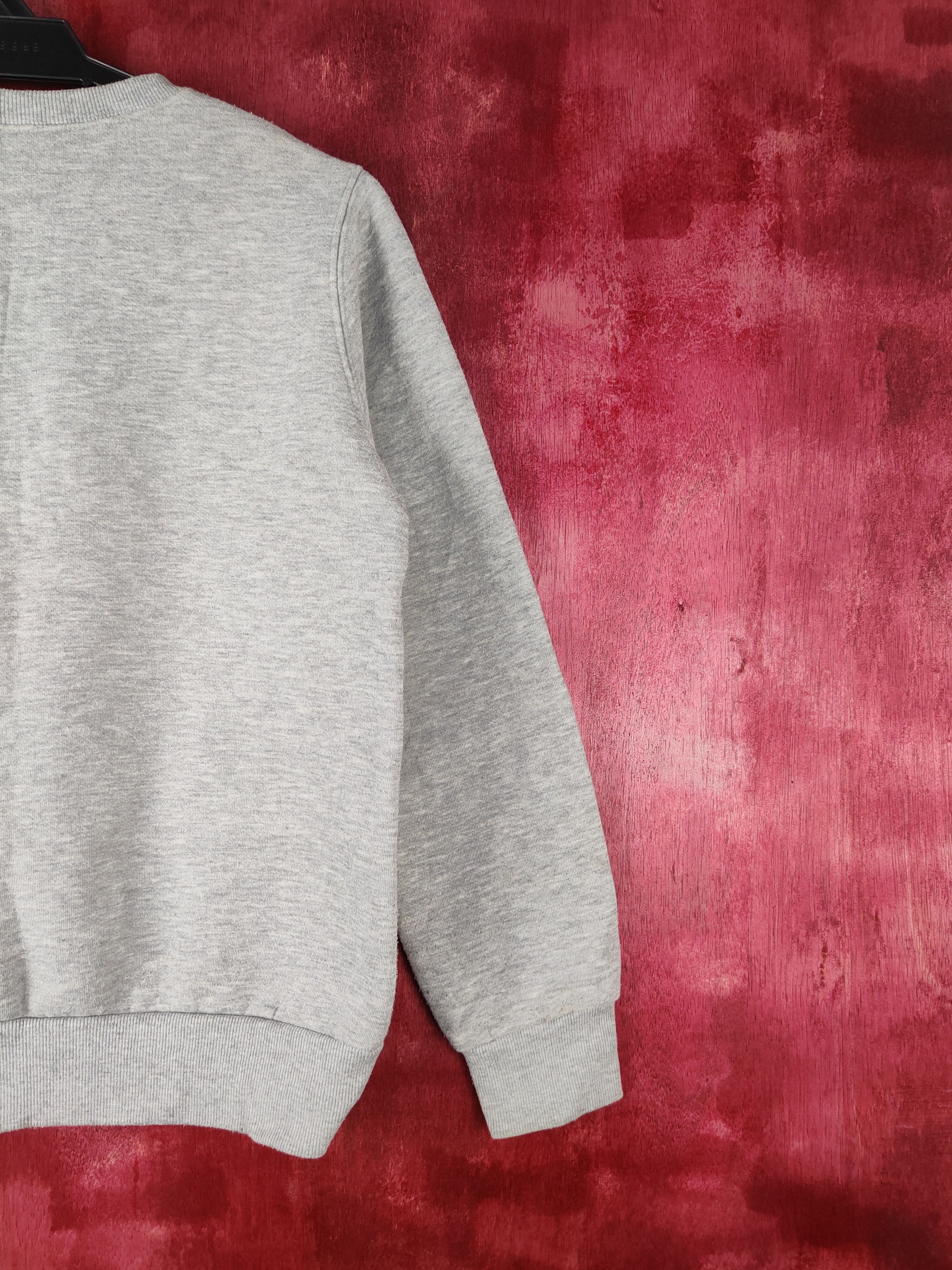 Japanese Brand × Vintage Chat-Cat big cat Gray Sweatshirt #S591 Size S / US 4 / IT 40 - 9 Thumbnail